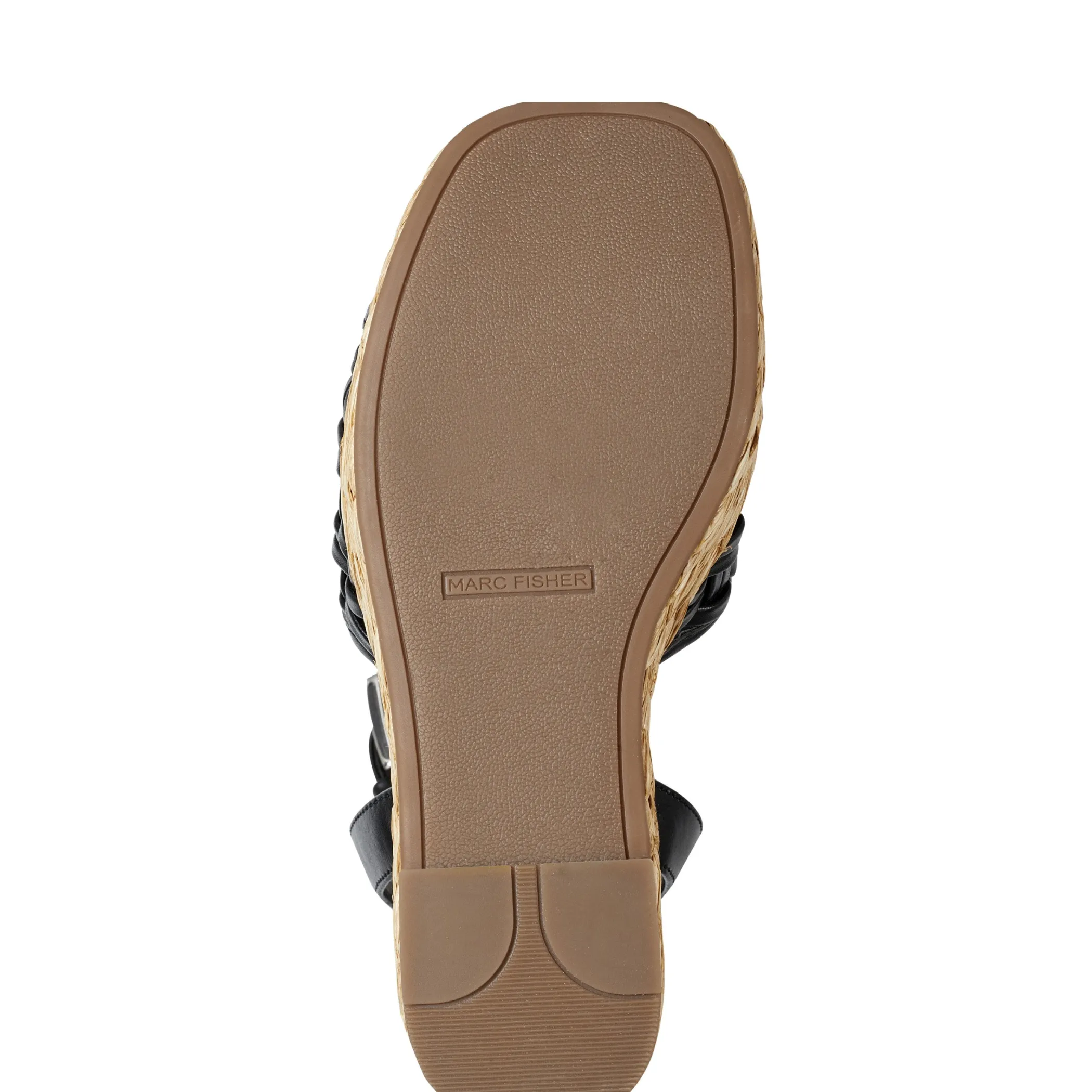 Cheap Marc Fisher Godina Espadrille Wedge Sandal Black