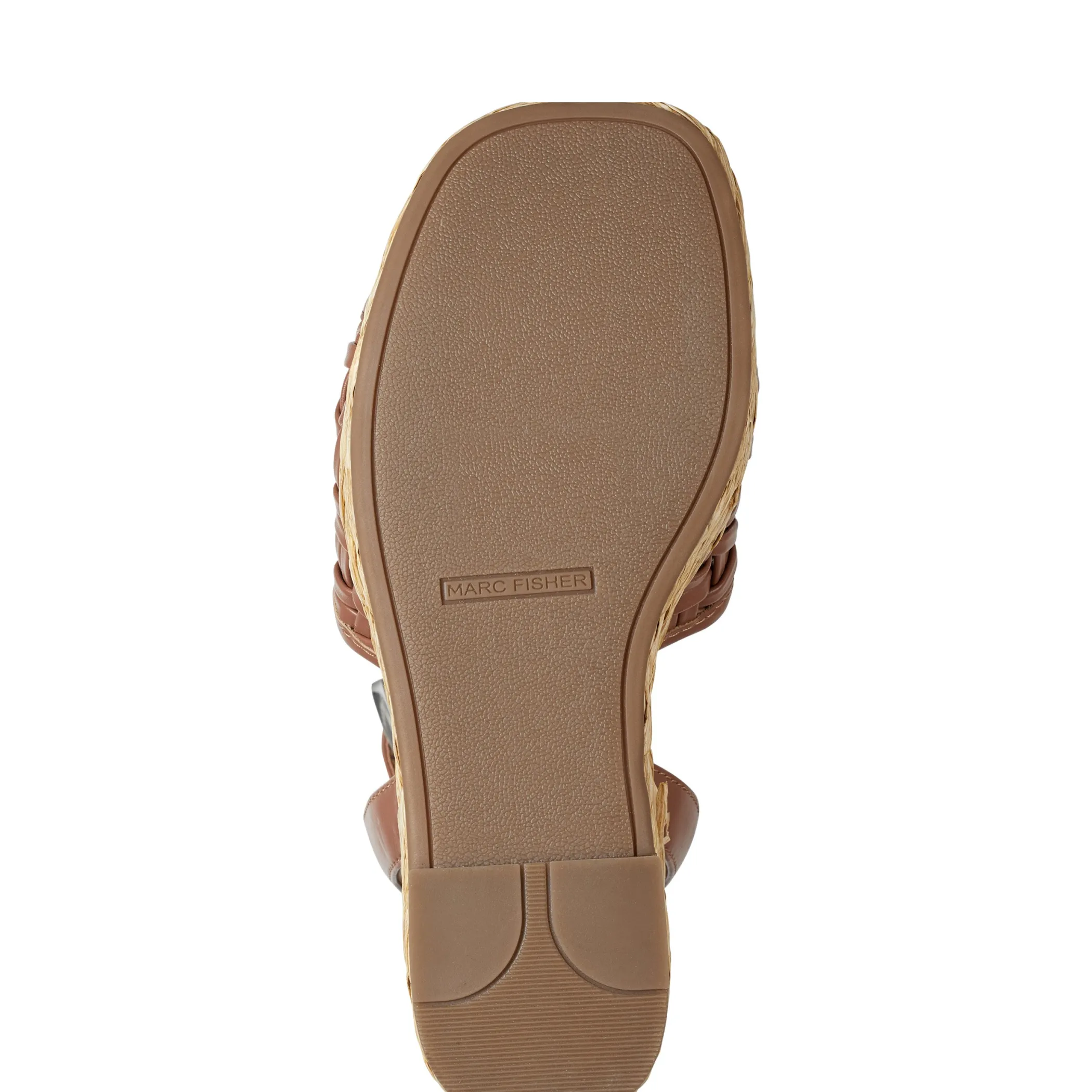Fashion Marc Fisher Godina Espadrille Wedge Sandal Dark Natural