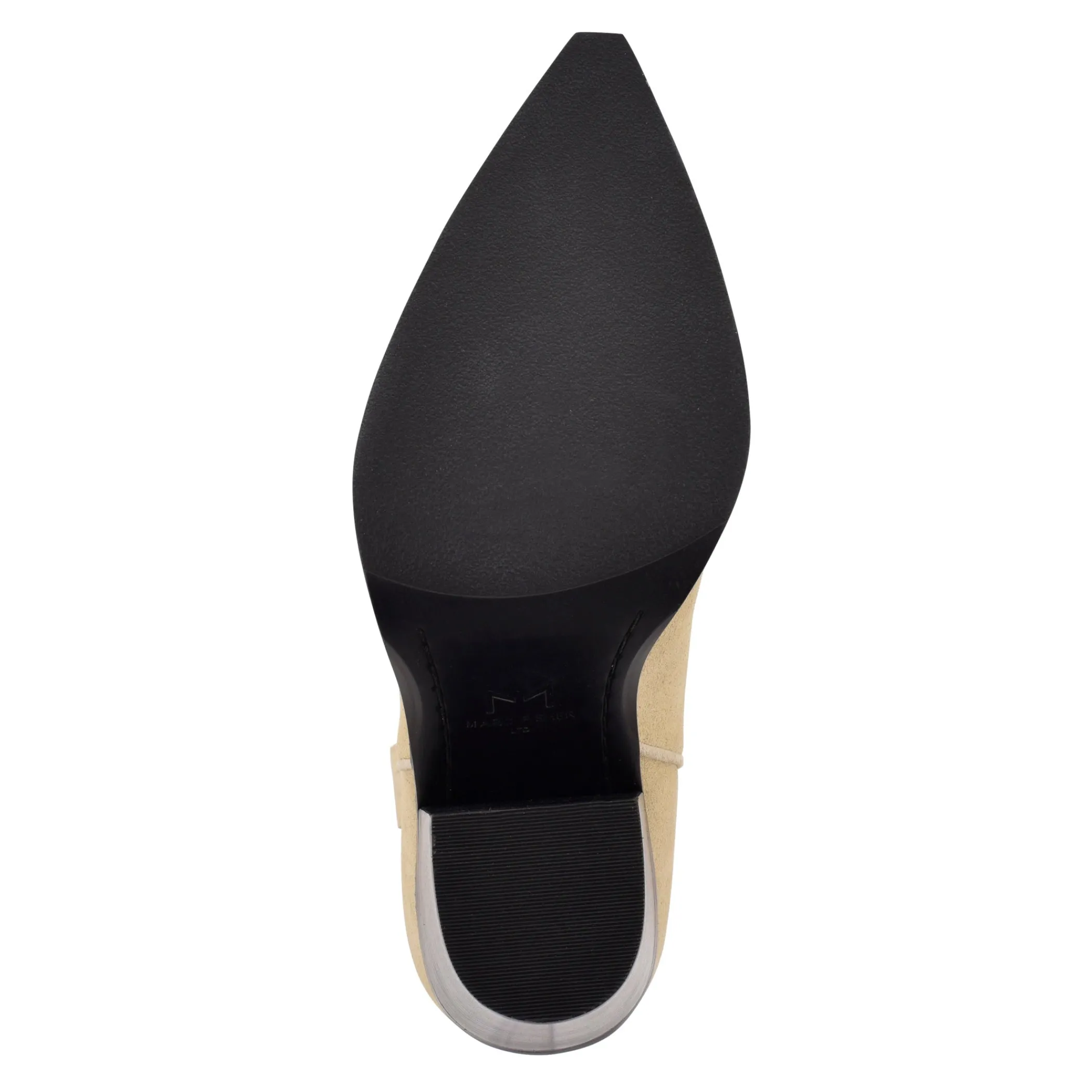 Best Sale Marc Fisher Gona Western Bootie Light Natural Suede