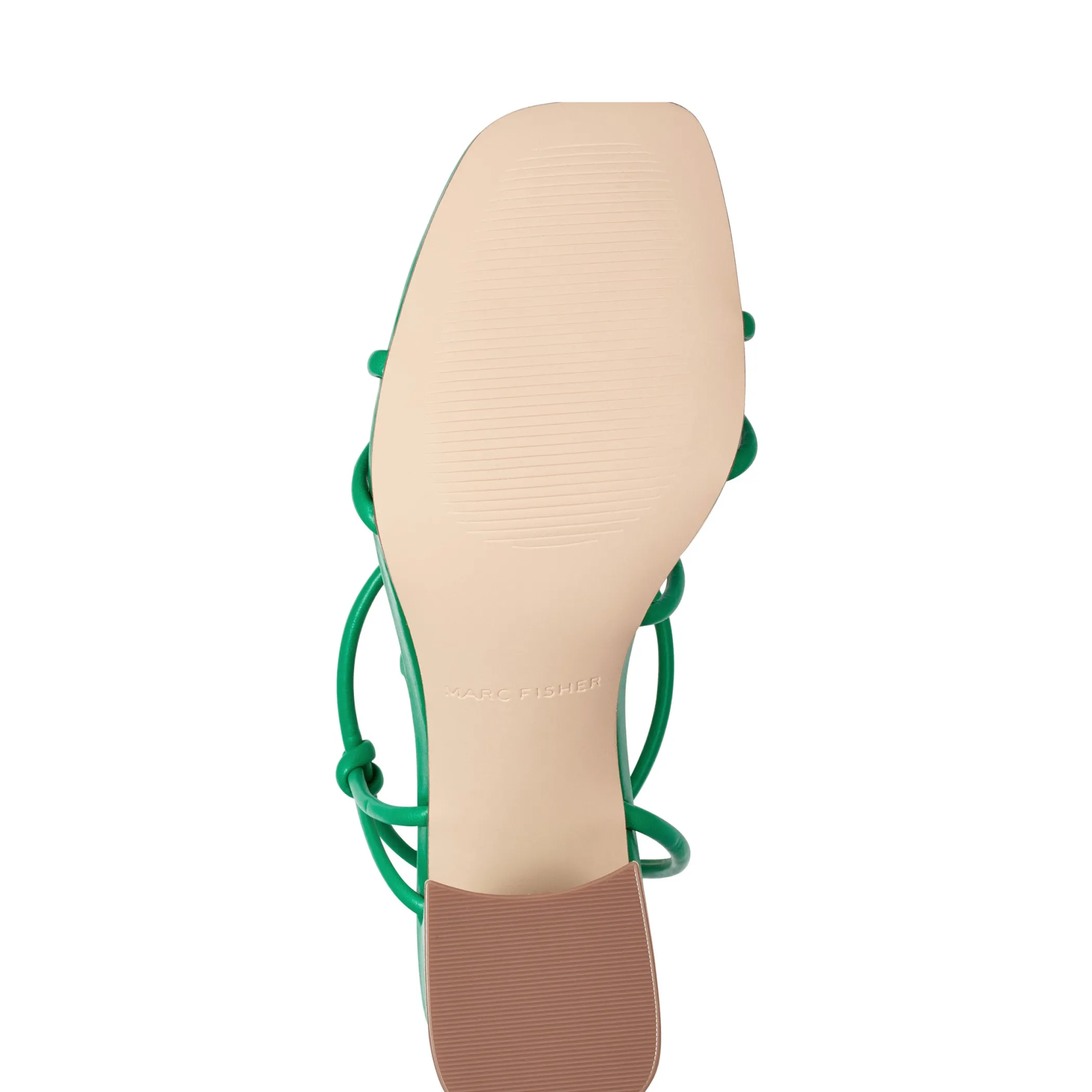 Shop Marc Fisher Gurion Block Heel Sandal Dark Green