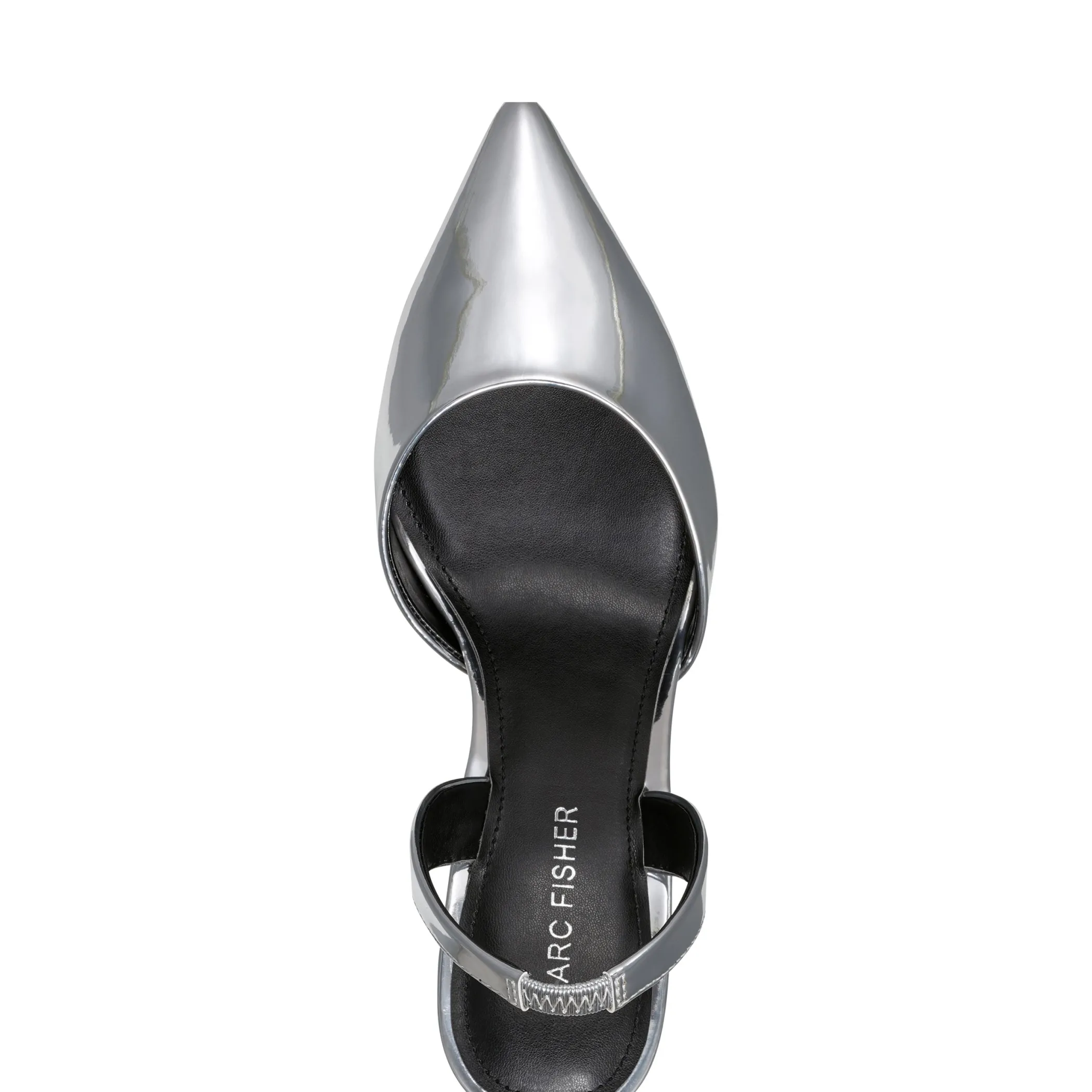 Outlet Marc Fisher Hadya Slingback Pump Silver