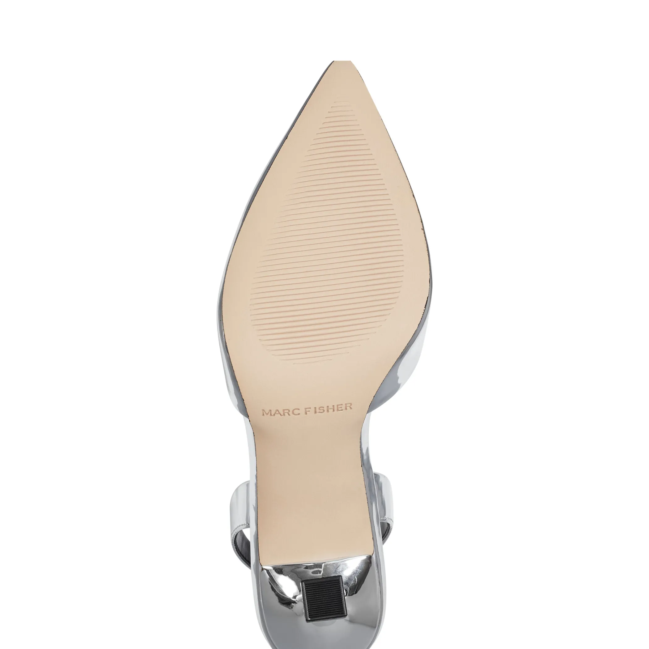 Outlet Marc Fisher Hadya Slingback Pump Silver