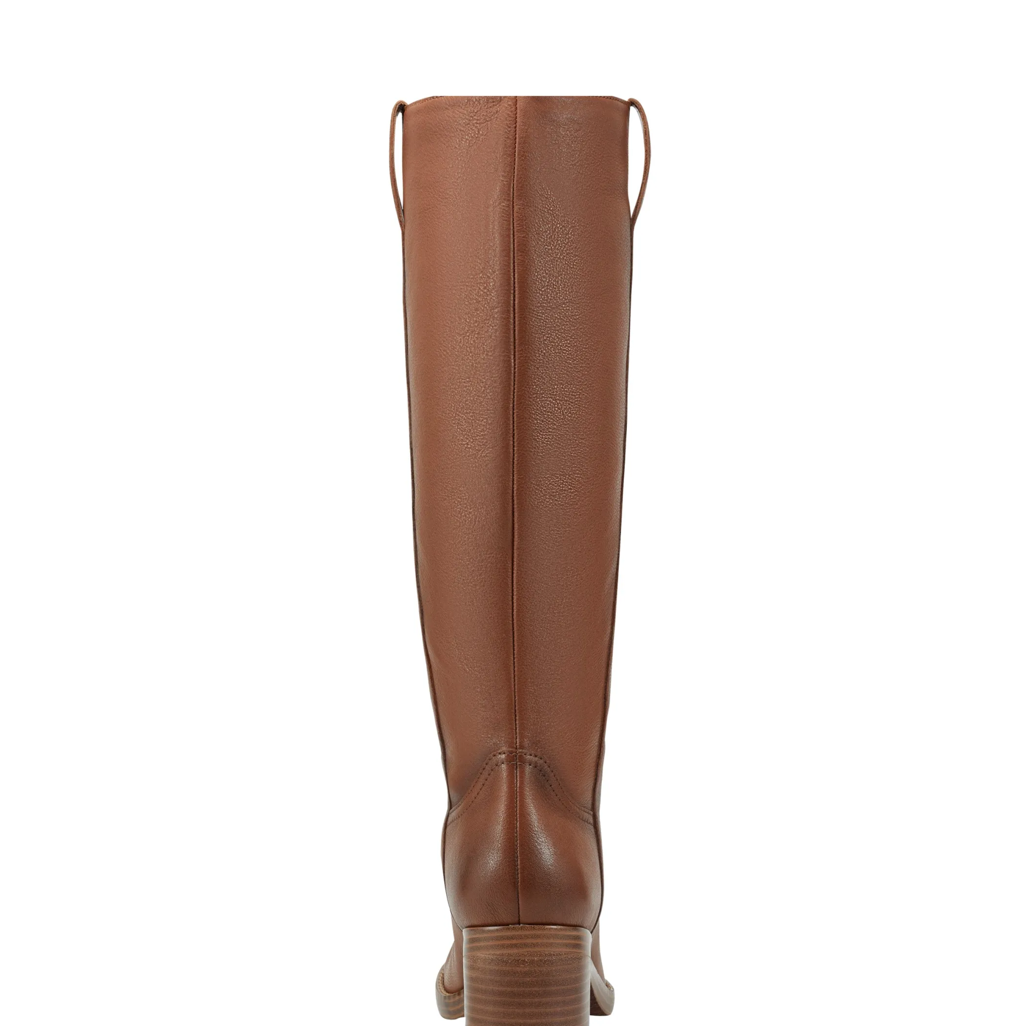 New Marc Fisher Hydria Block Heel Boot Natural