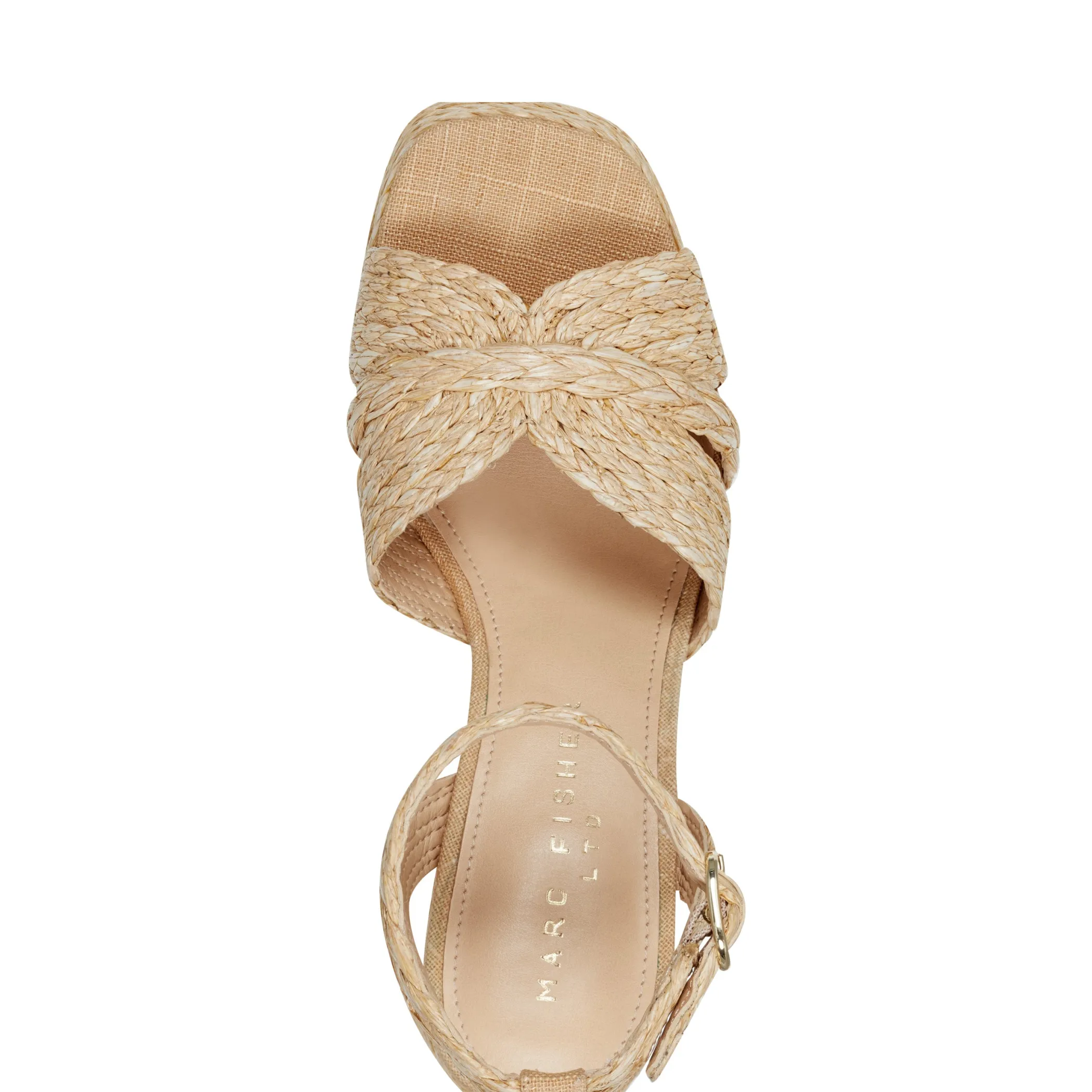 Discount Marc Fisher Janie Platform Sandal Natural