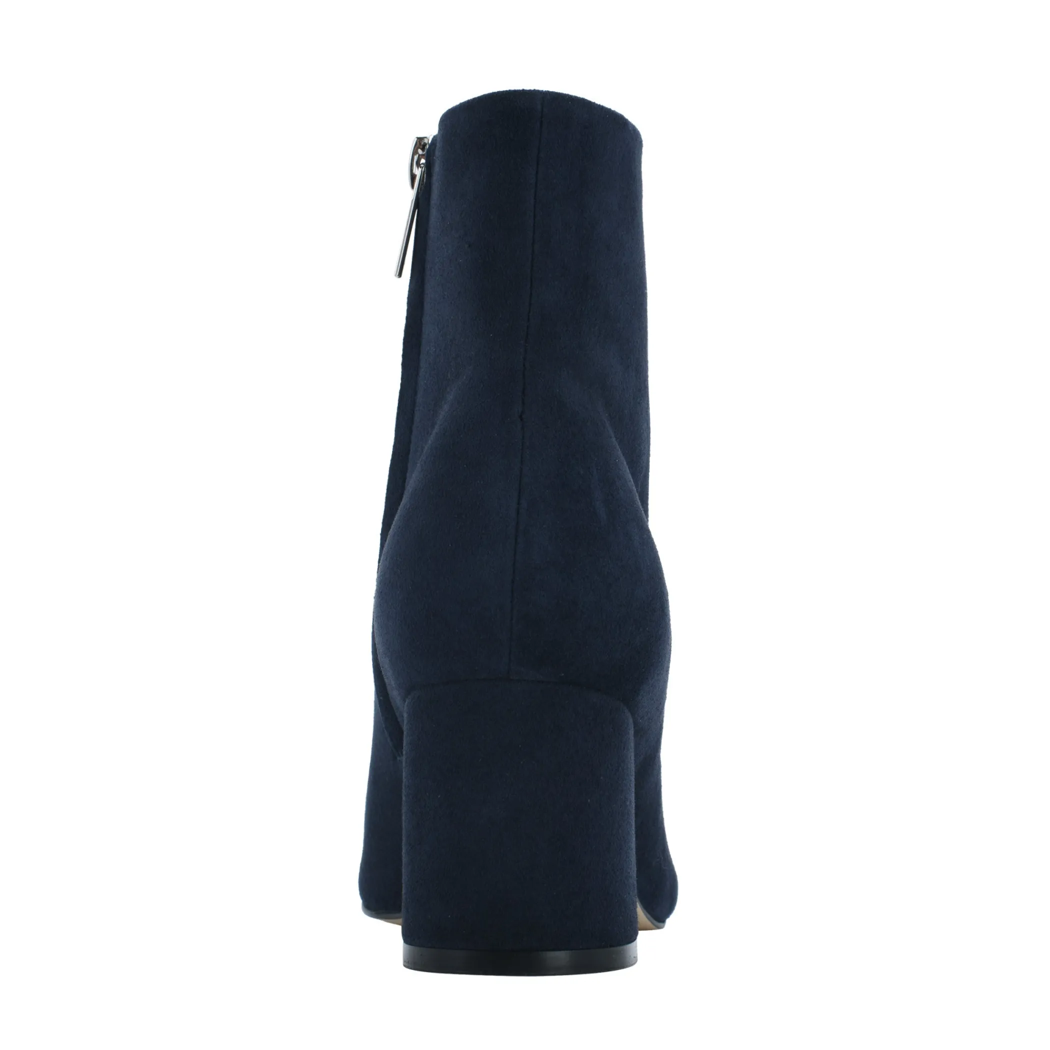 Clearance Marc Fisher Jarli Pointy Ankle Bootie Navy Suede