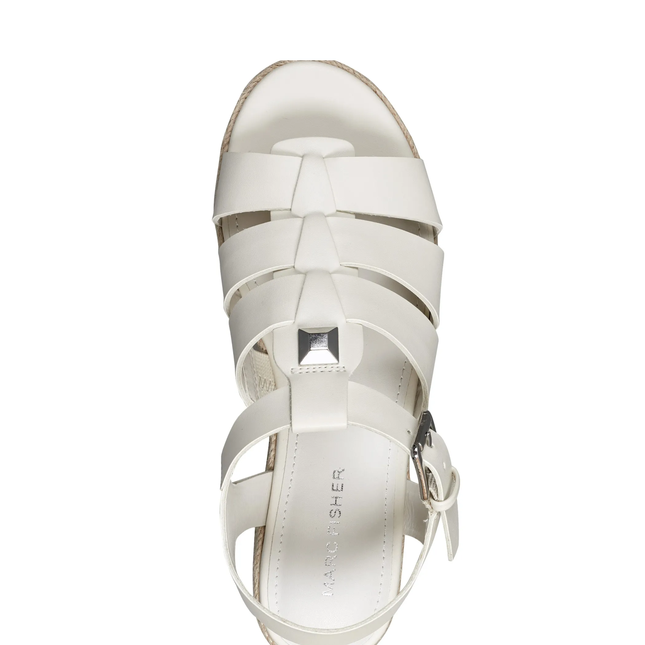 Shop Marc Fisher Jenila Espadrille Sandals Ivory