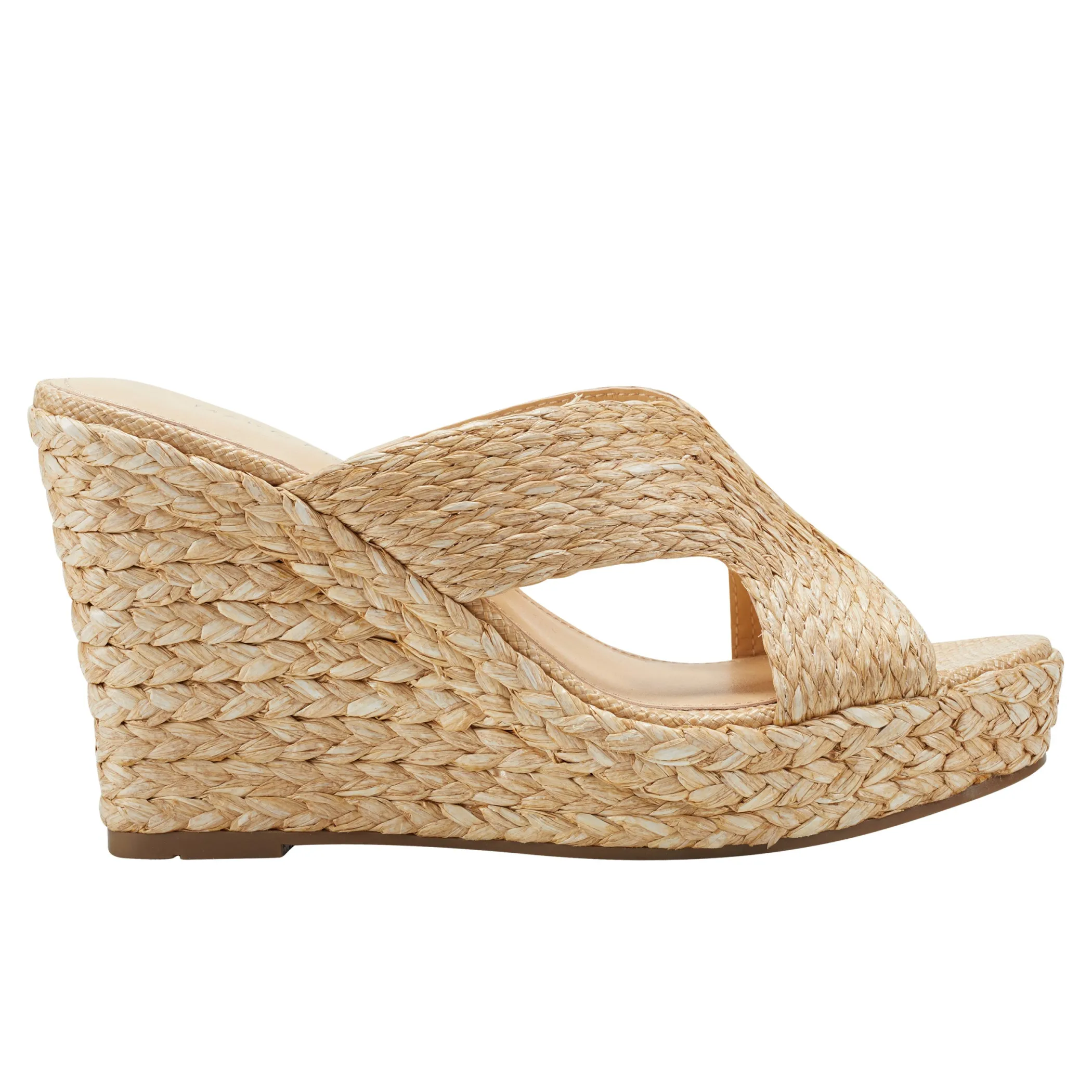 Hot Marc Fisher Kalisha Espadrille Wedge Sandal Light Natural