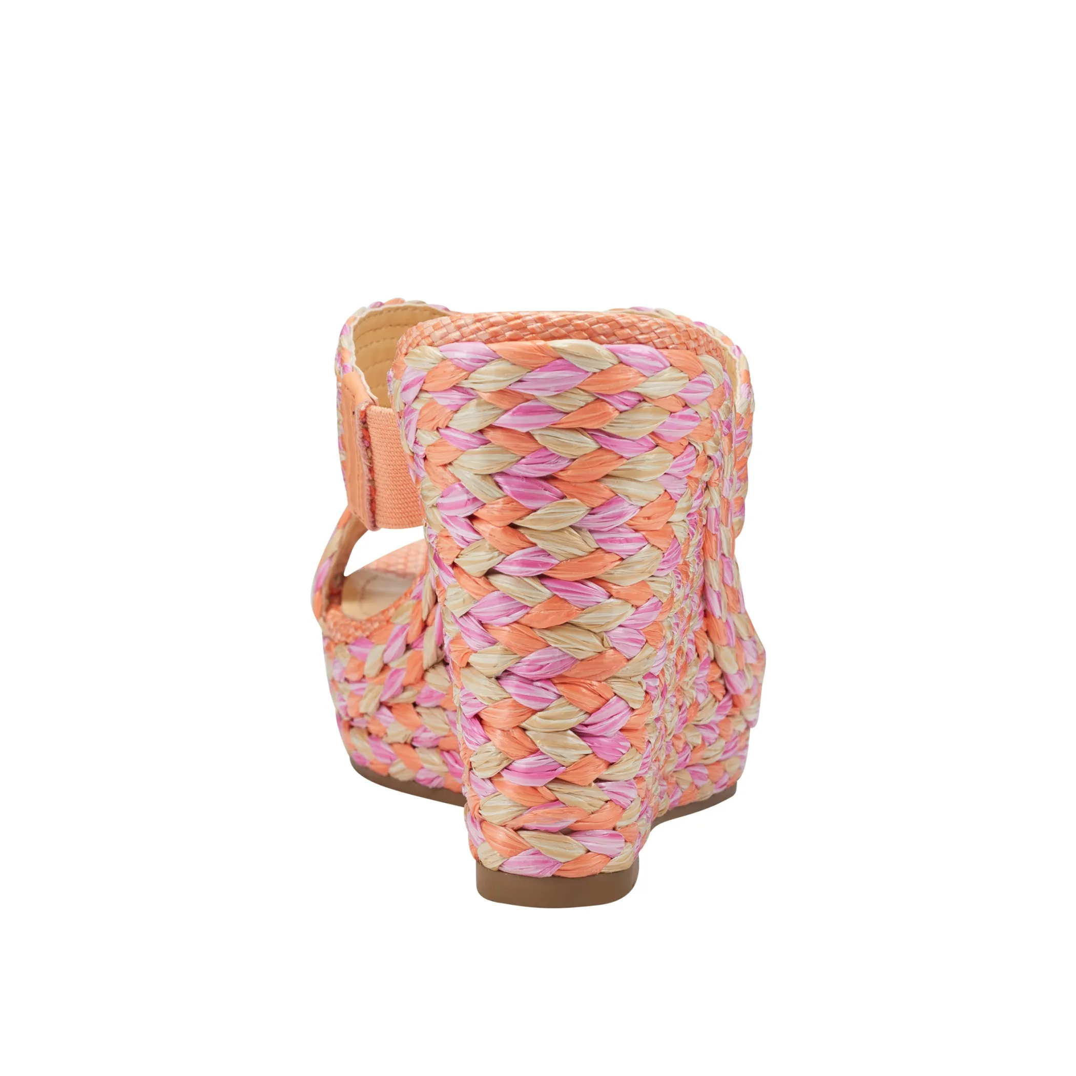 Shop Marc Fisher Kalisha Espadrille Wedge Sandal Orange Multi