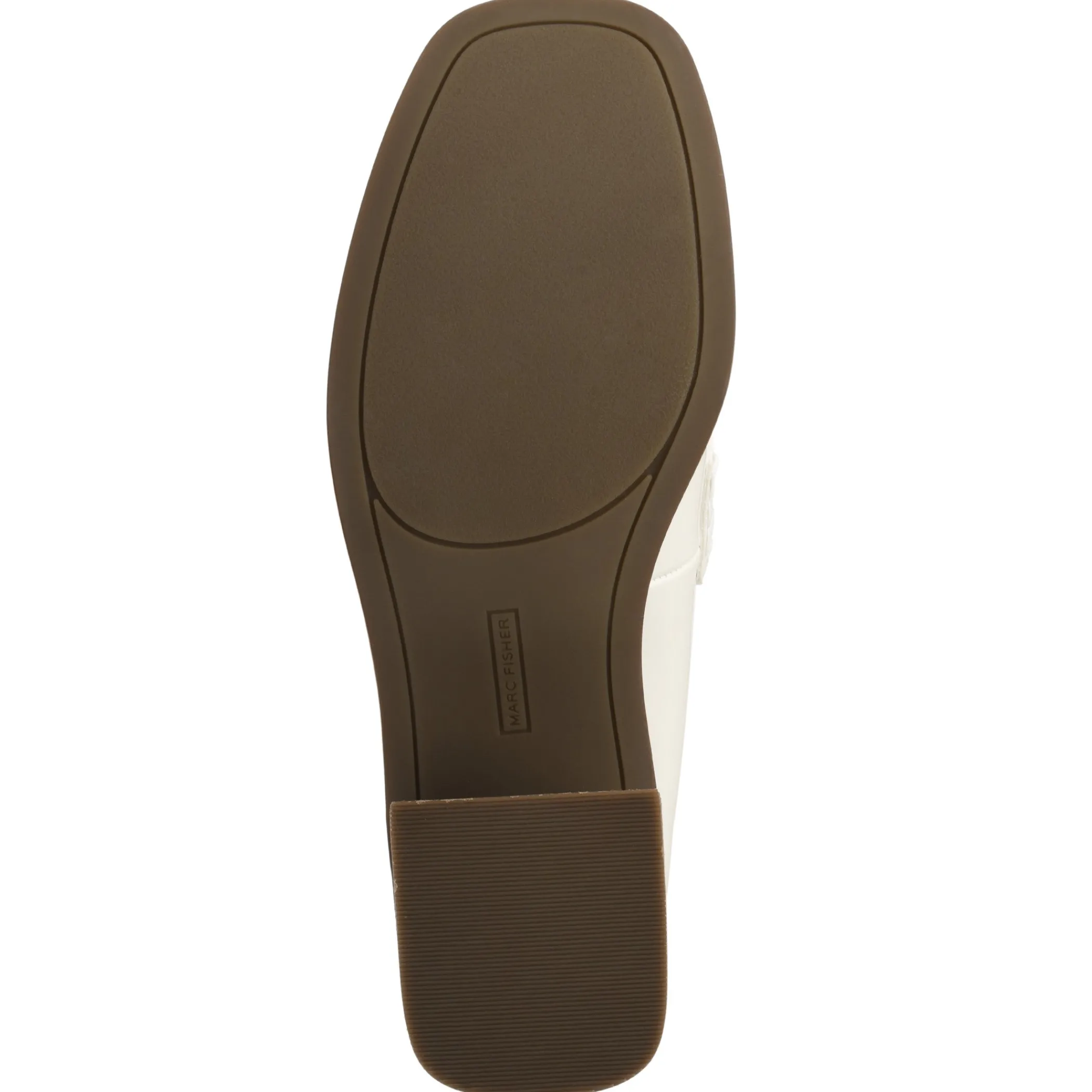 New Marc Fisher Kchris Heeled Loafer Chic Cream Patent