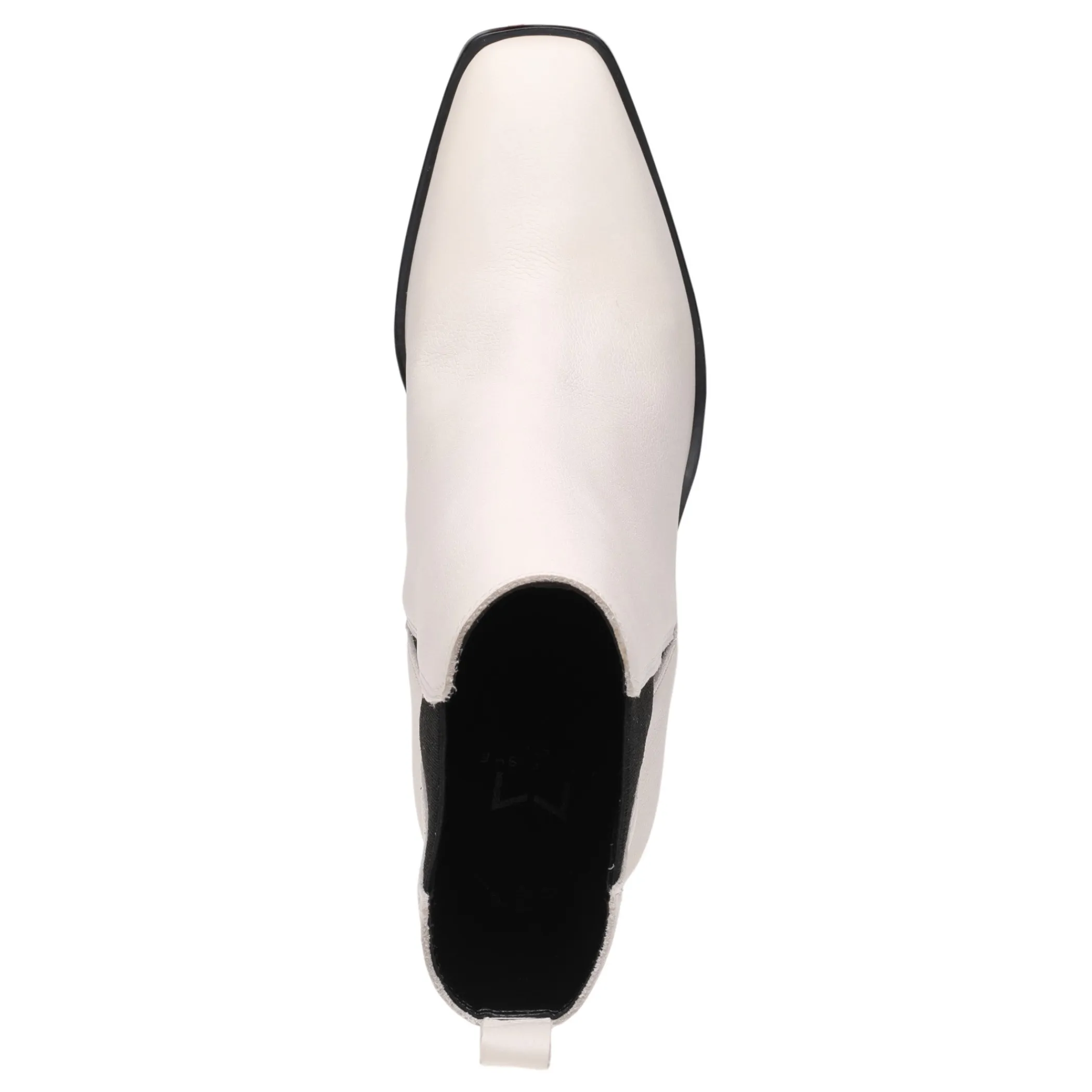 Sale Marc Fisher Kristie Heeled Bootie Chic Cream Leather
