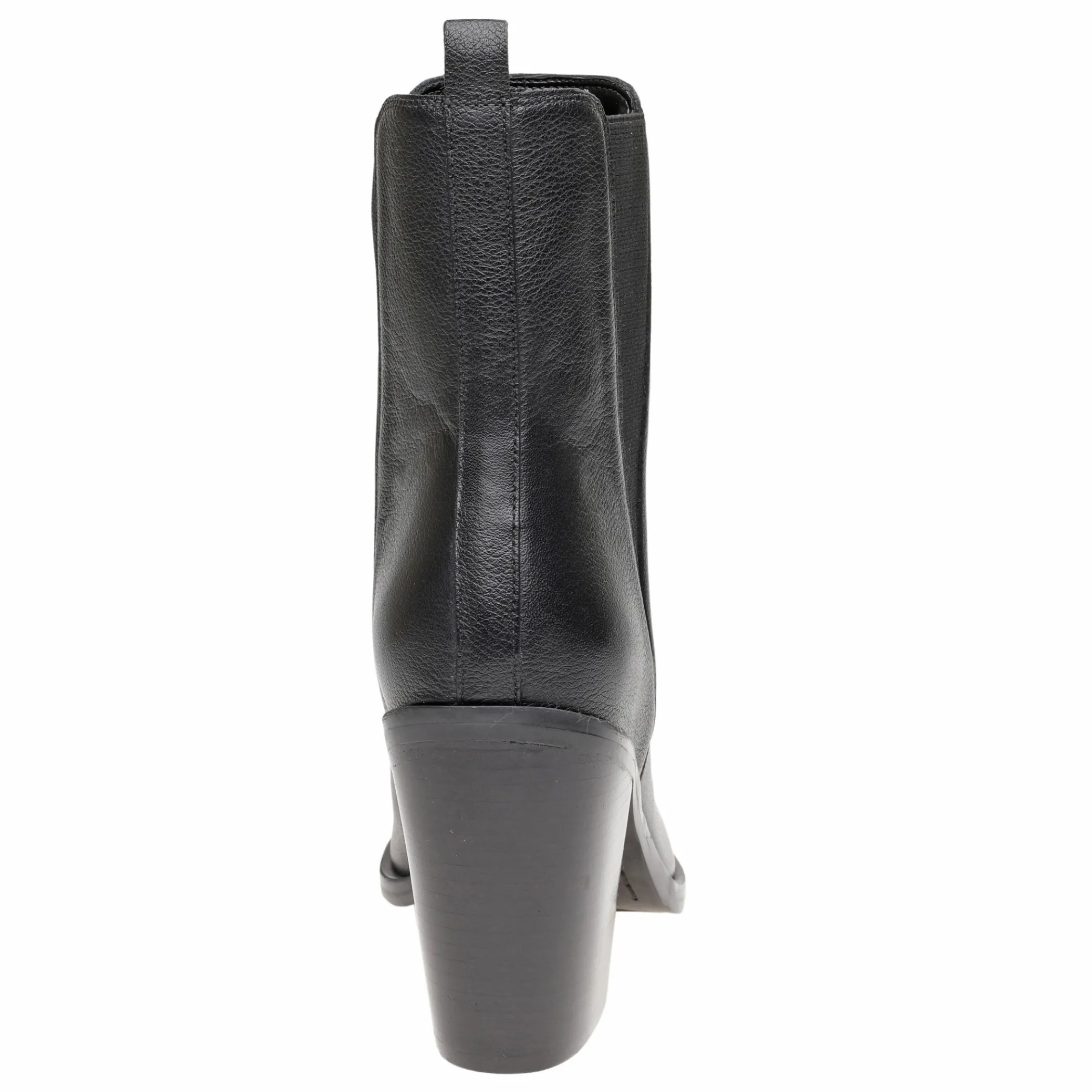 Clearance Marc Fisher Kristie Heeled Bootie Black Leather