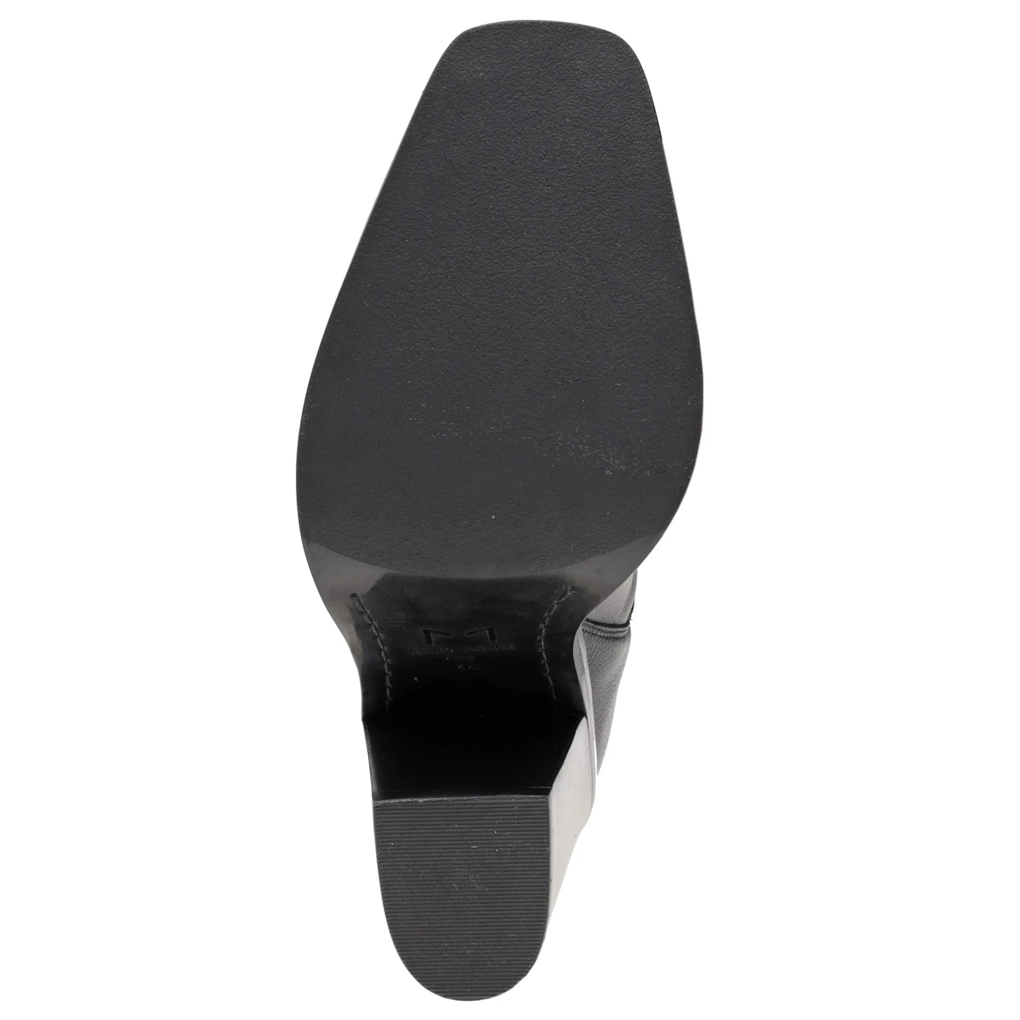 Clearance Marc Fisher Kristie Heeled Bootie Black Leather