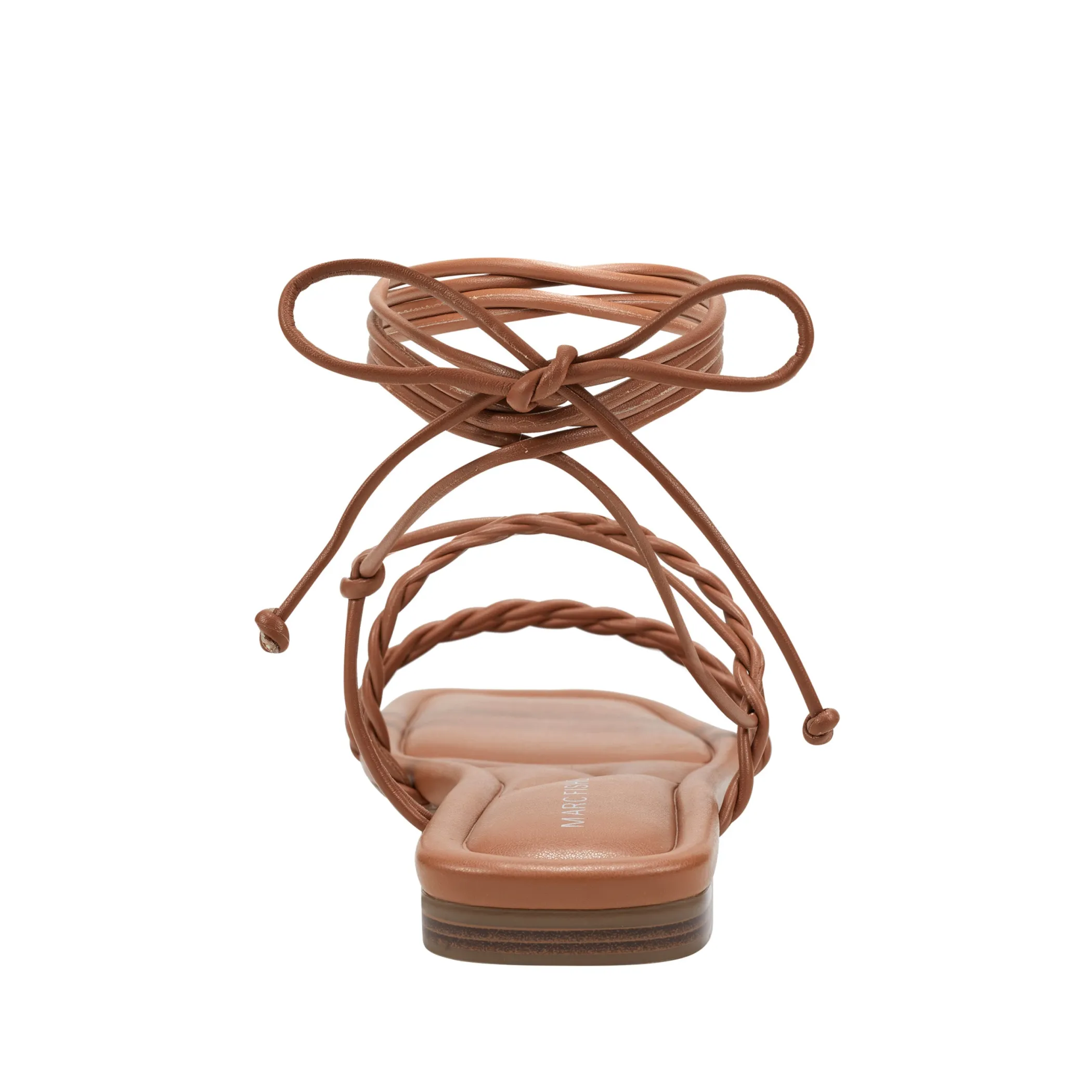 Outlet Marc Fisher Lakita Casual Sandal Dark Natural