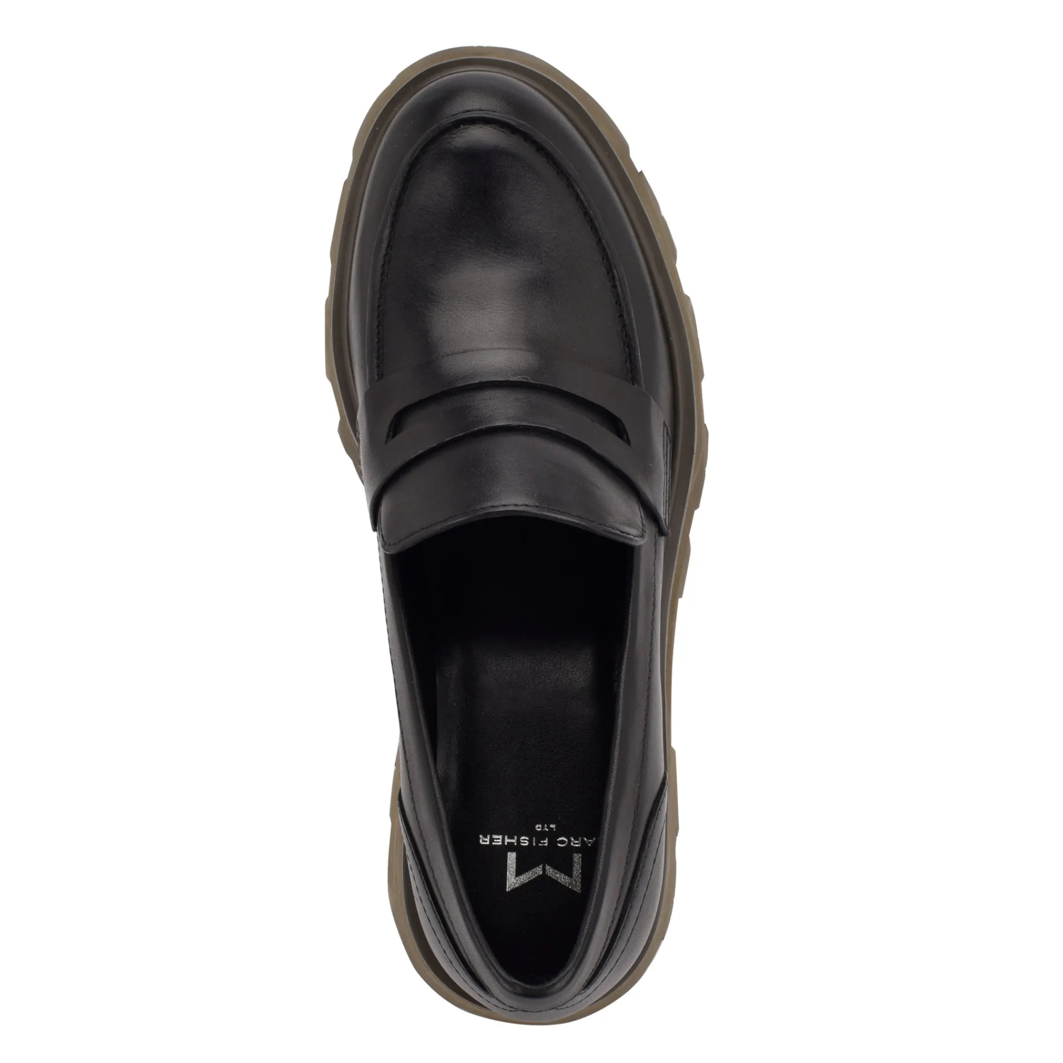 Flash Sale Marc Fisher Latika Lug Sole Loafer Black Leather