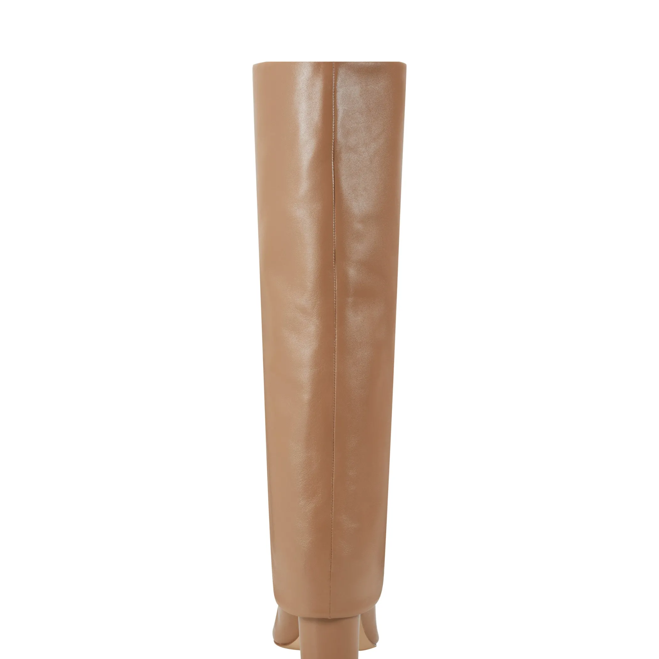Outlet Marc Fisher Leina Block Heel Pointy Toe Dress Boot Tan