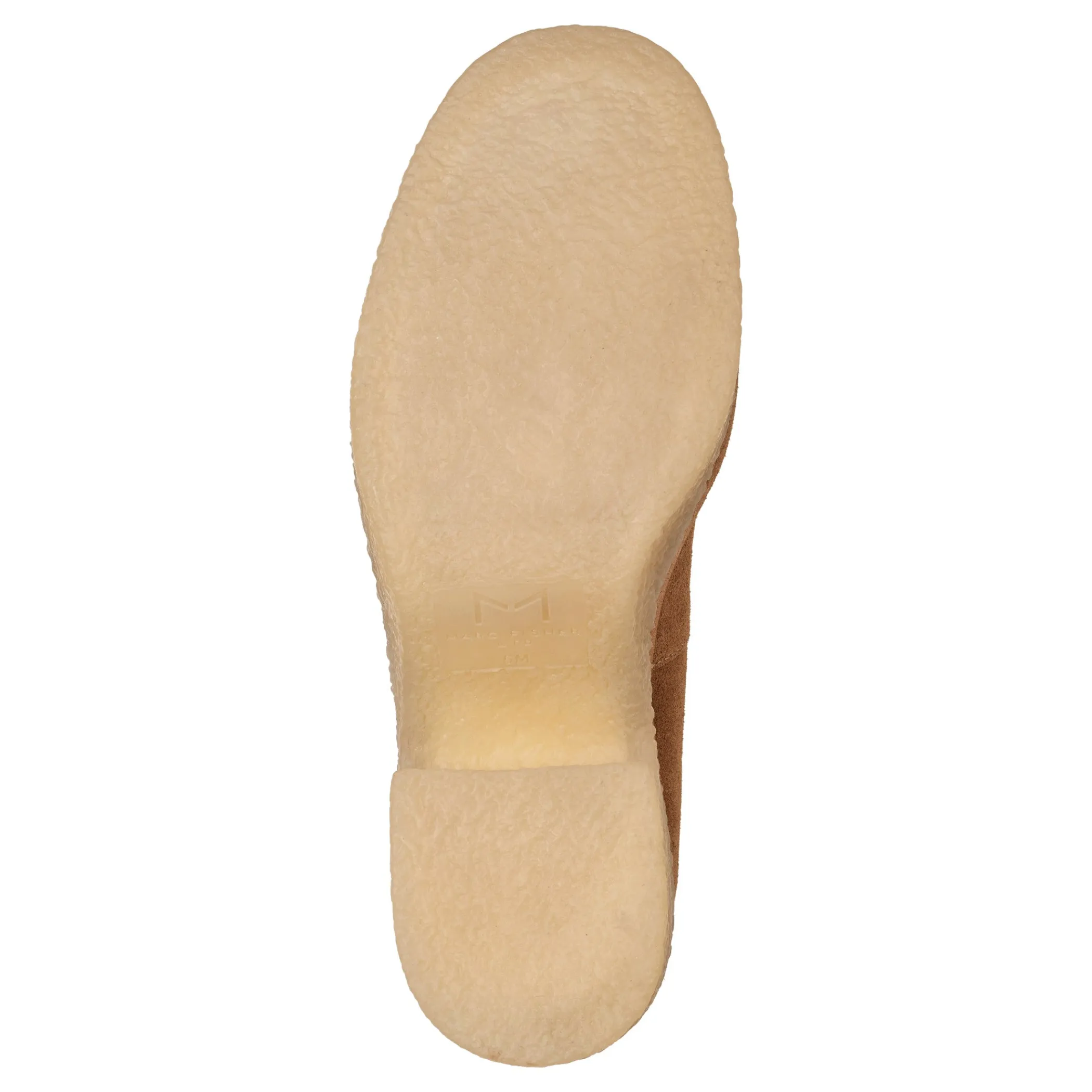 Shop Marc Fisher Lina Heeled Loafer Brown Suede