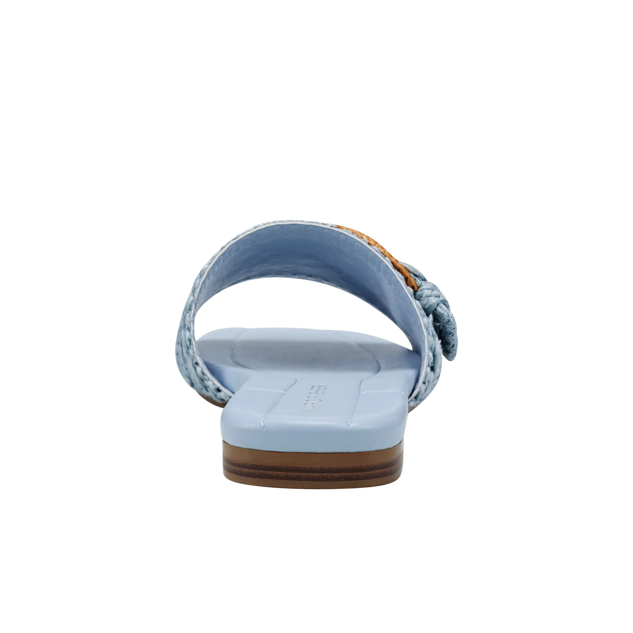 Discount Marc Fisher Loree Flat Slide Sandal Light Blue