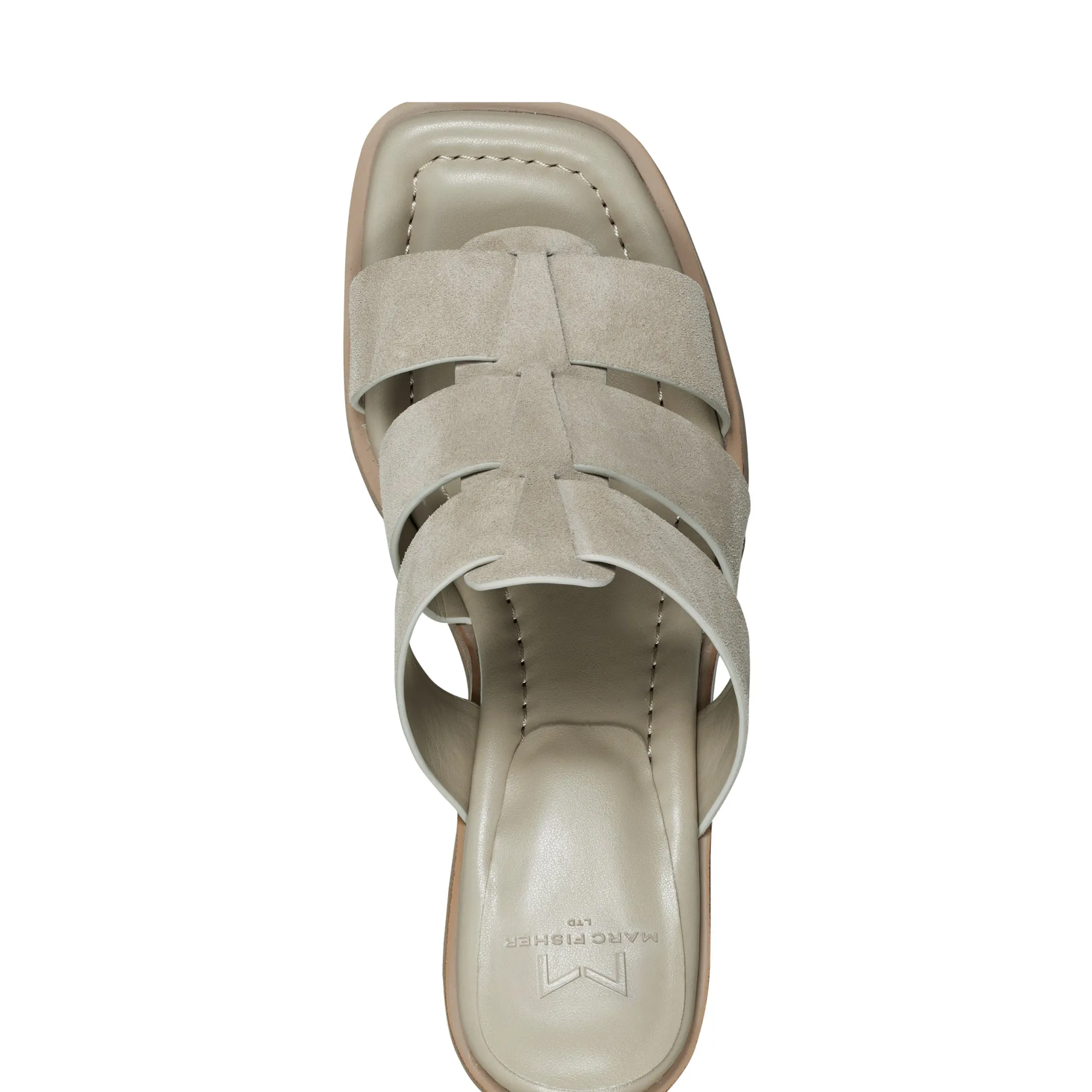Hot Marc Fisher Louisa Block Heel Sandal Natural