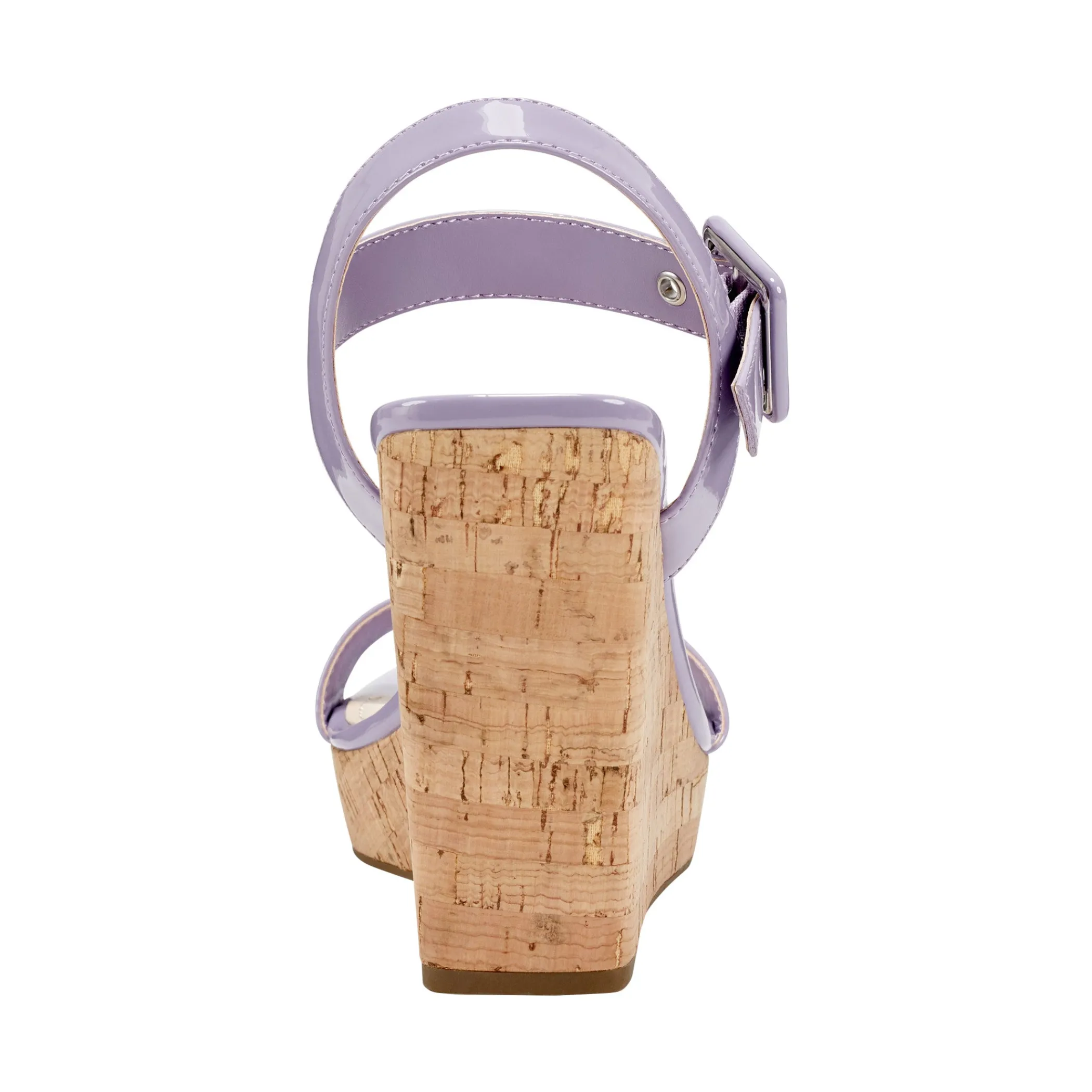 Sale Marc Fisher Lukey Wedge Sandal Lavender Patent