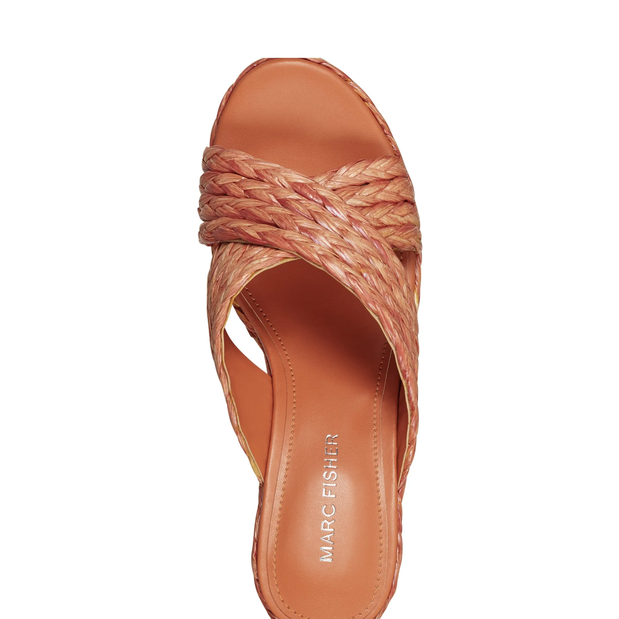 Hot Marc Fisher Lynn Espadrille Wedge Sandal Orange