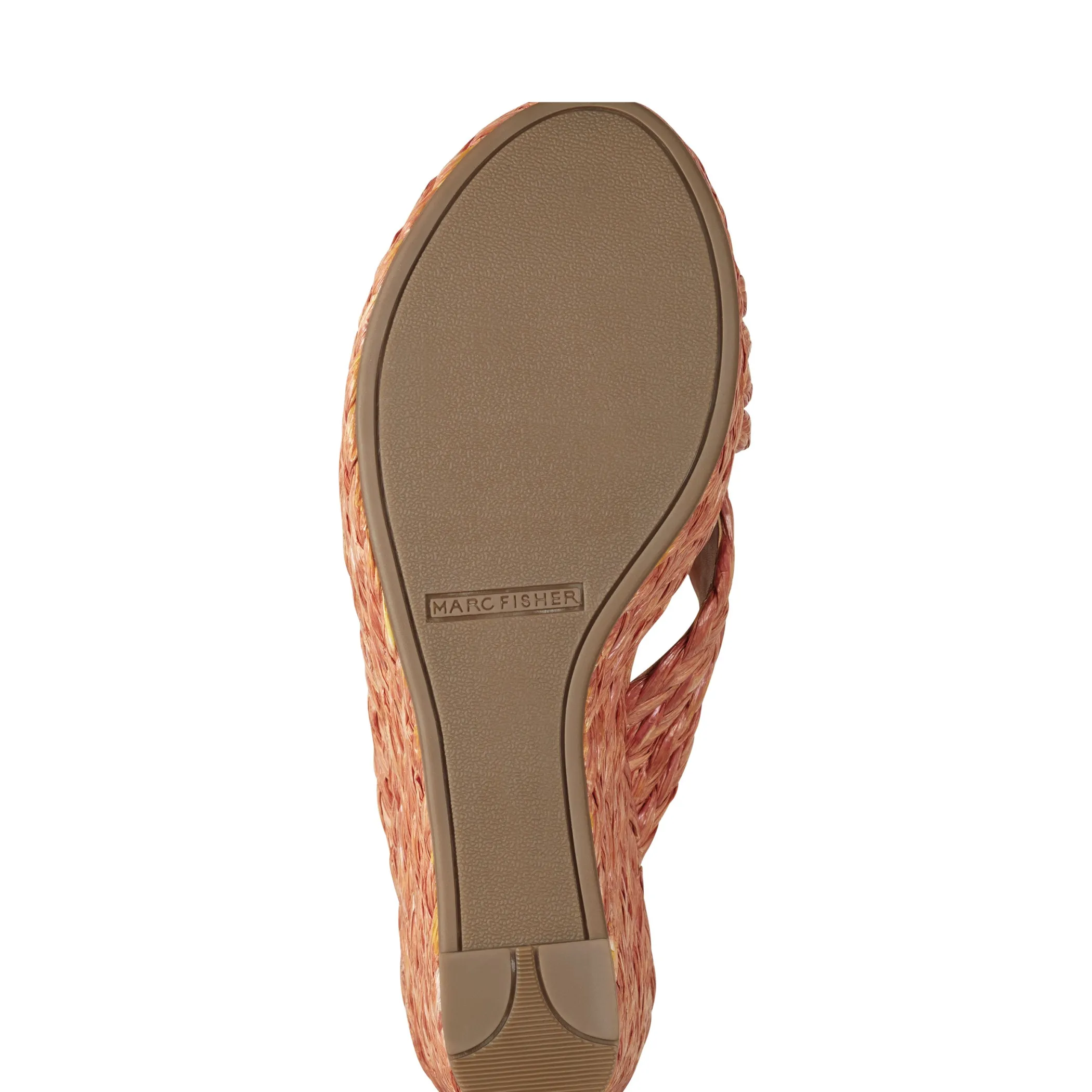 Hot Marc Fisher Lynn Espadrille Wedge Sandal Orange