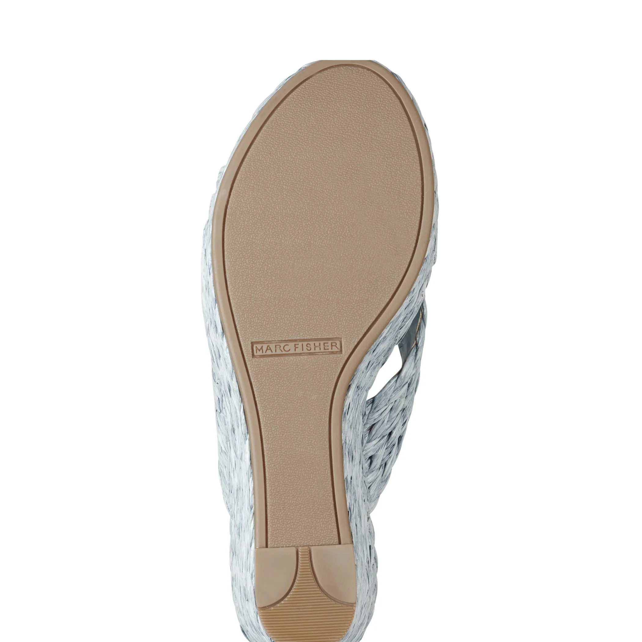 Discount Marc Fisher Lynn Espadrille Wedge Sandal Light Blue
