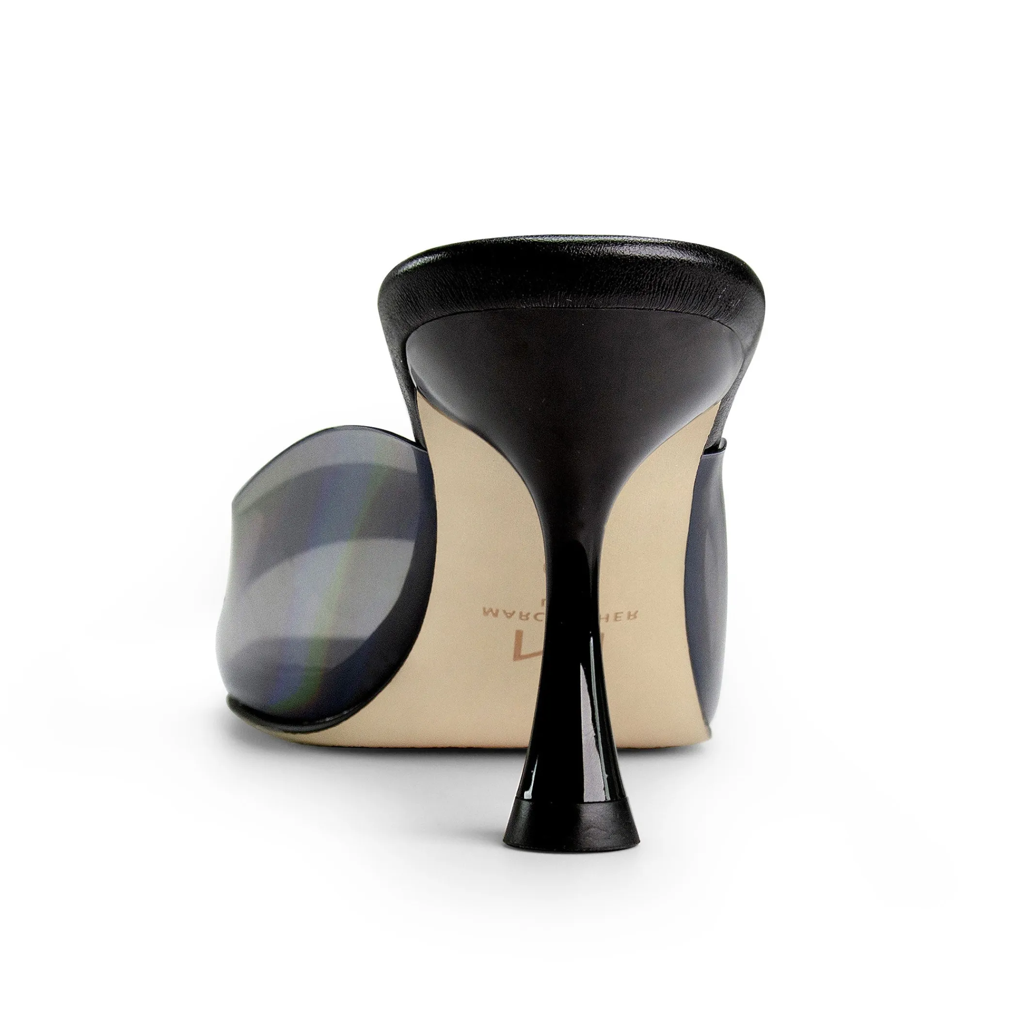 Shop Marc Fisher Marcelo Heeled Slide Black