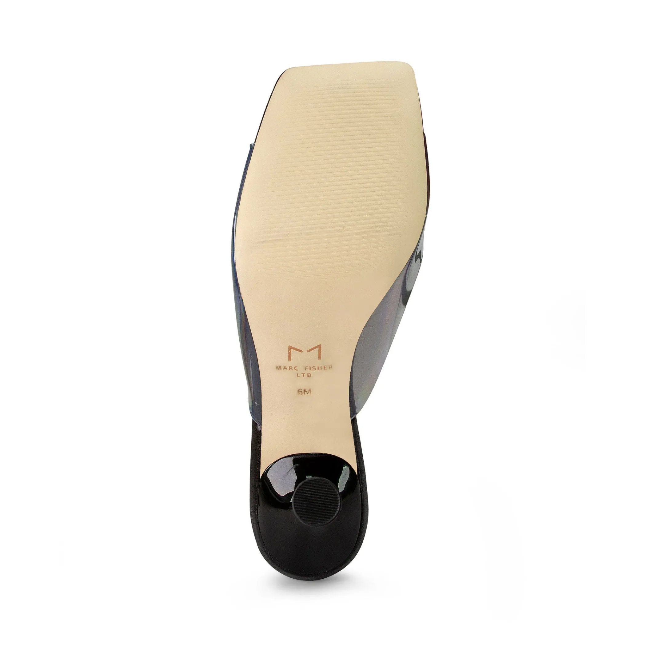 Shop Marc Fisher Marcelo Heeled Slide Black