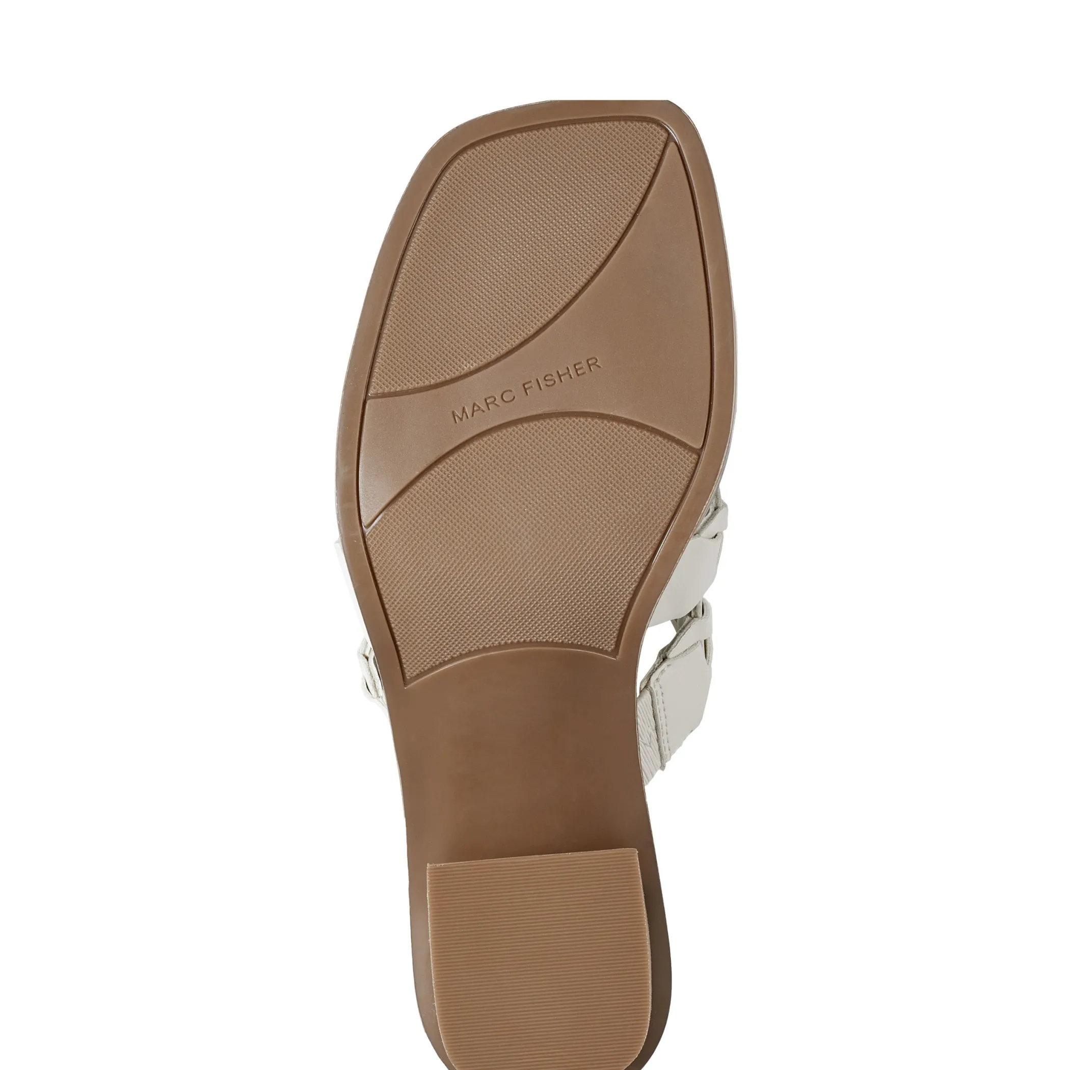 Sale Marc Fisher Melita Block Heel Sandal Ivory