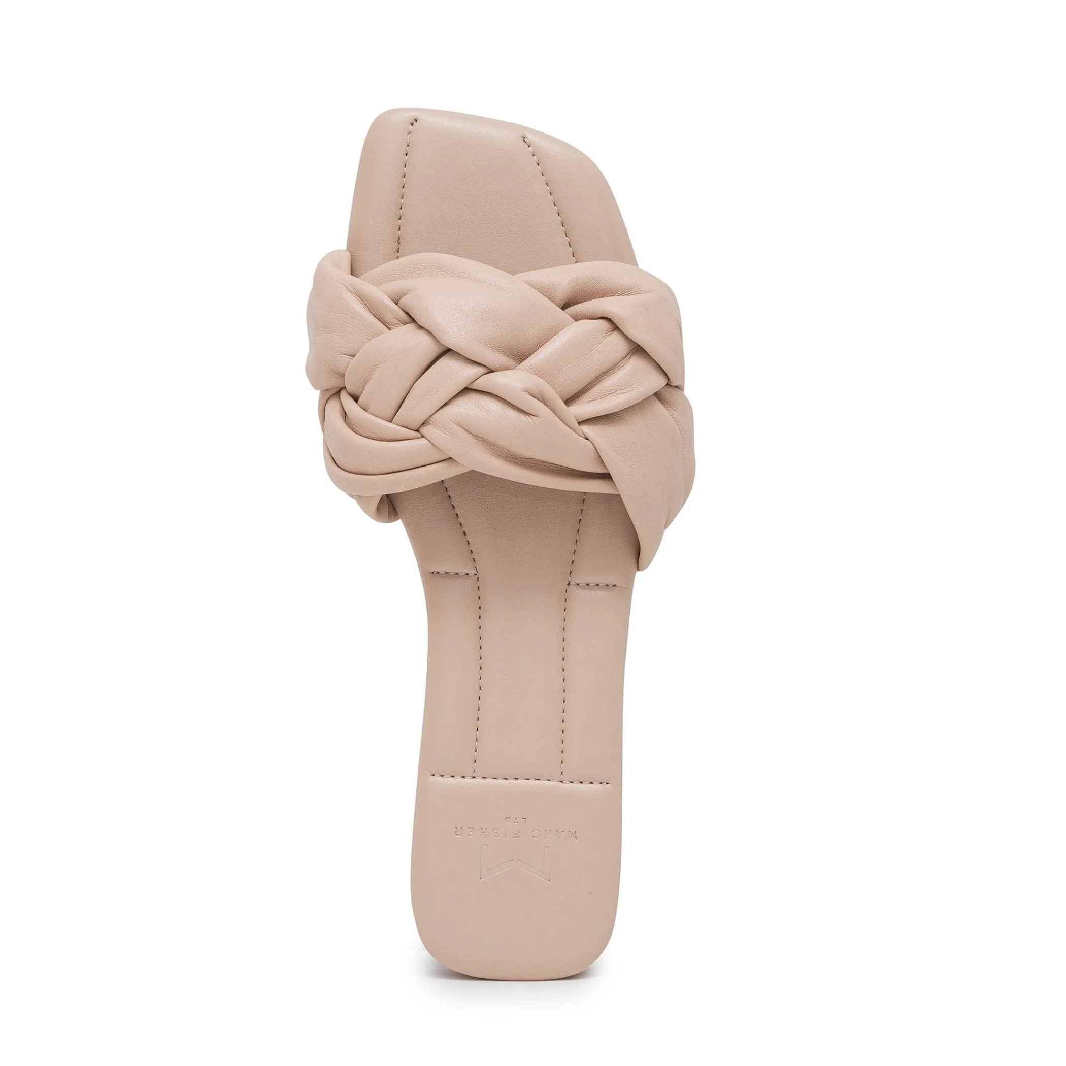 Clearance Marc Fisher Miyuki Slip On Sandal Blush Leather