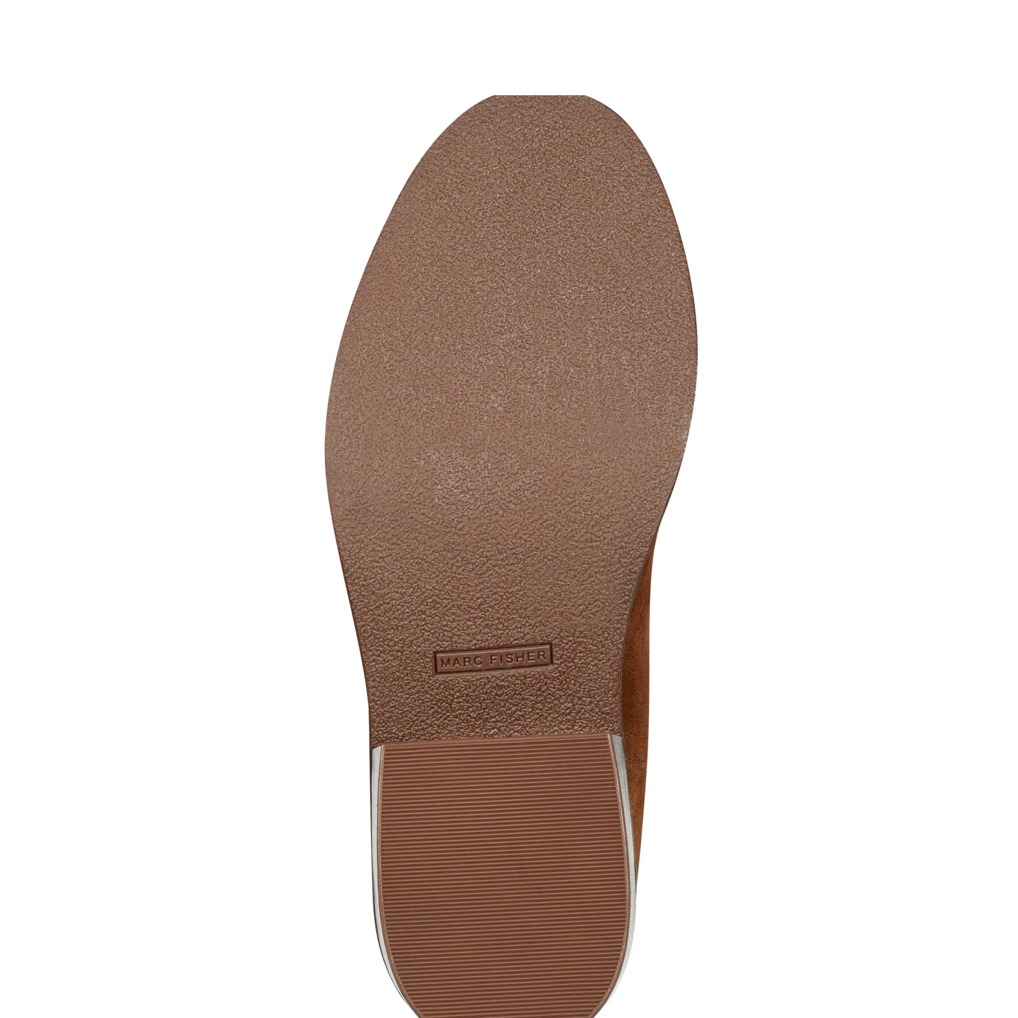 Online Marc Fisher Modesty Block Heel Round Toe Dress Bootie Brown Suede