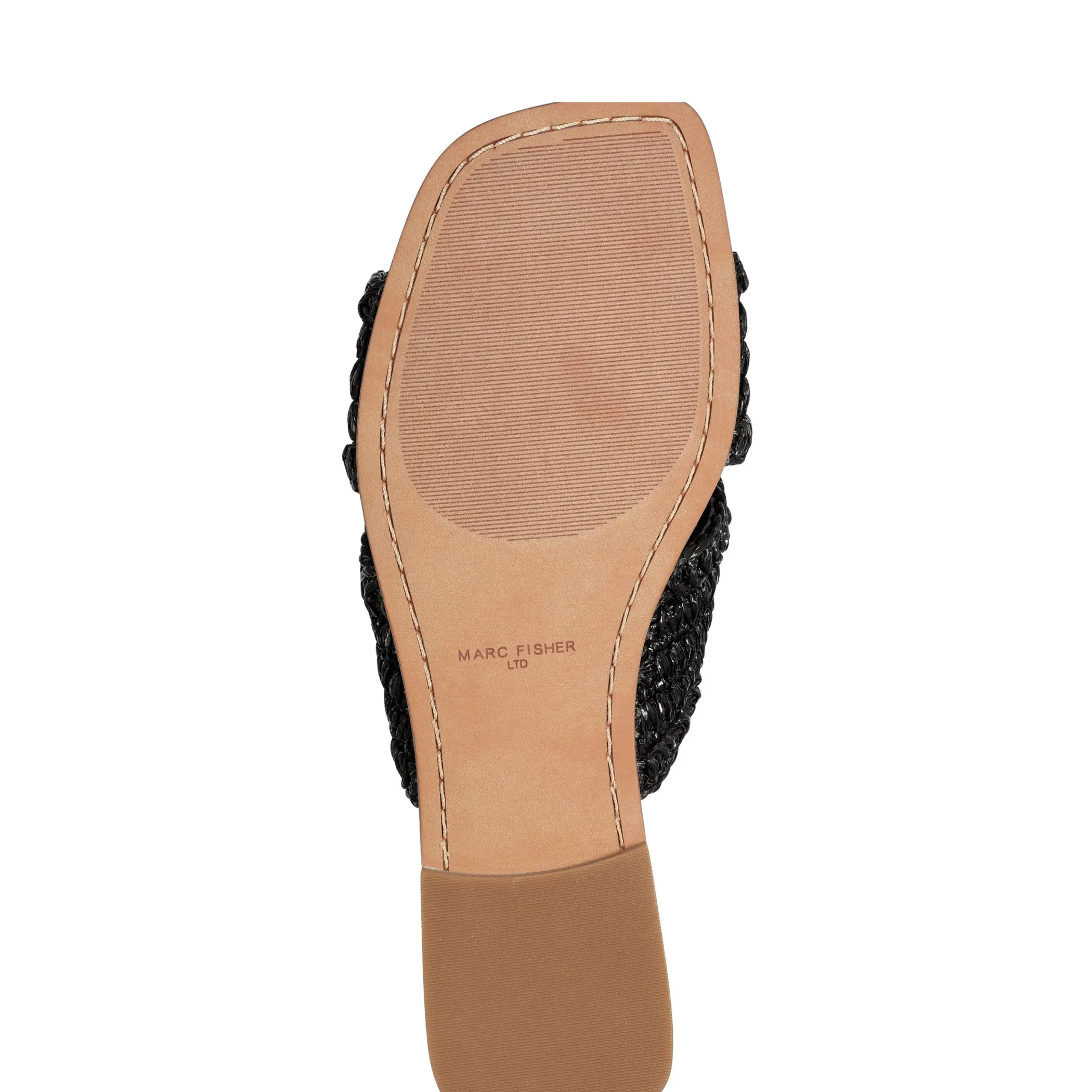 Best Sale Marc Fisher Narda Flat Sandal Black