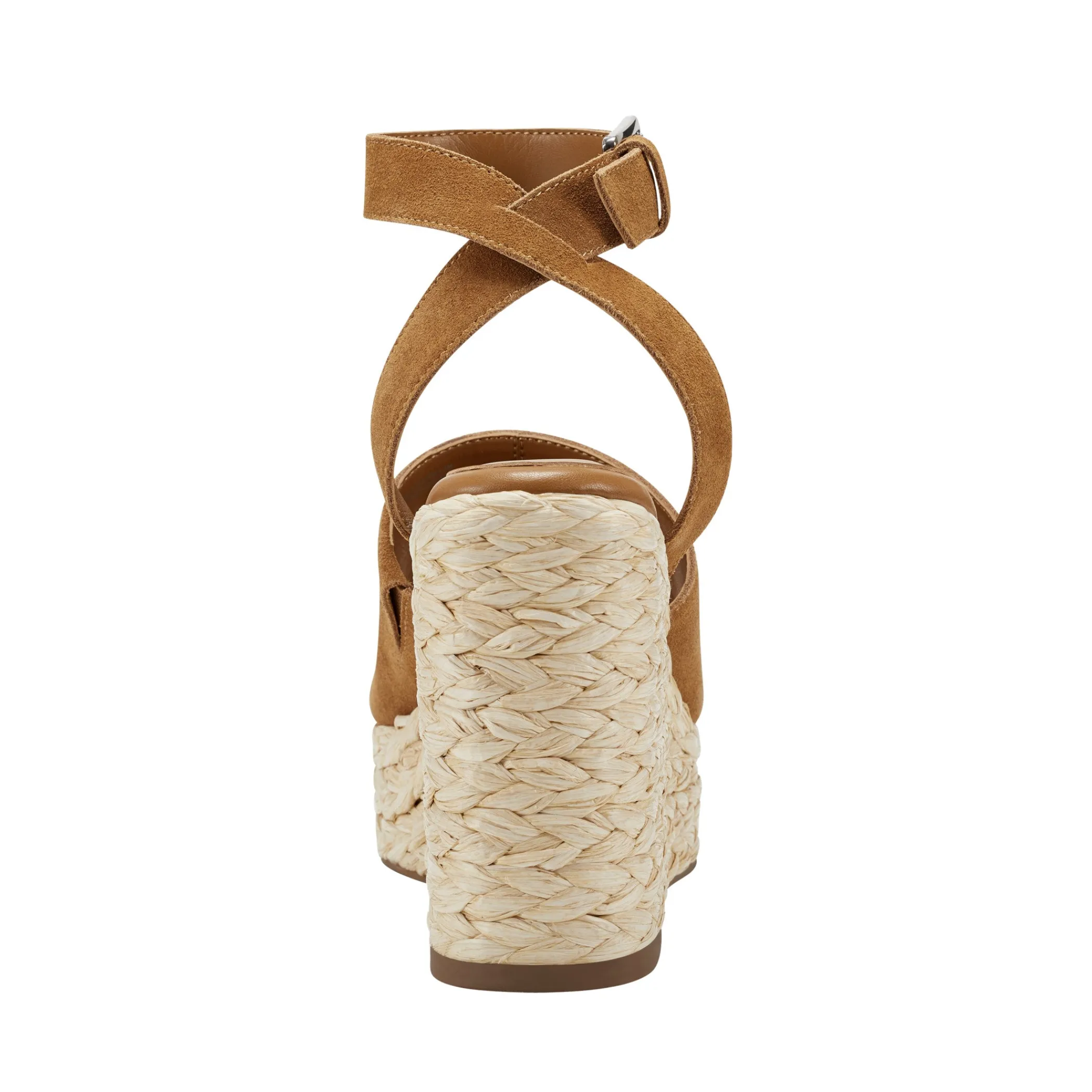 Store Marc Fisher Nelly Espadrille Wedge Sandal Medium Natural Suede