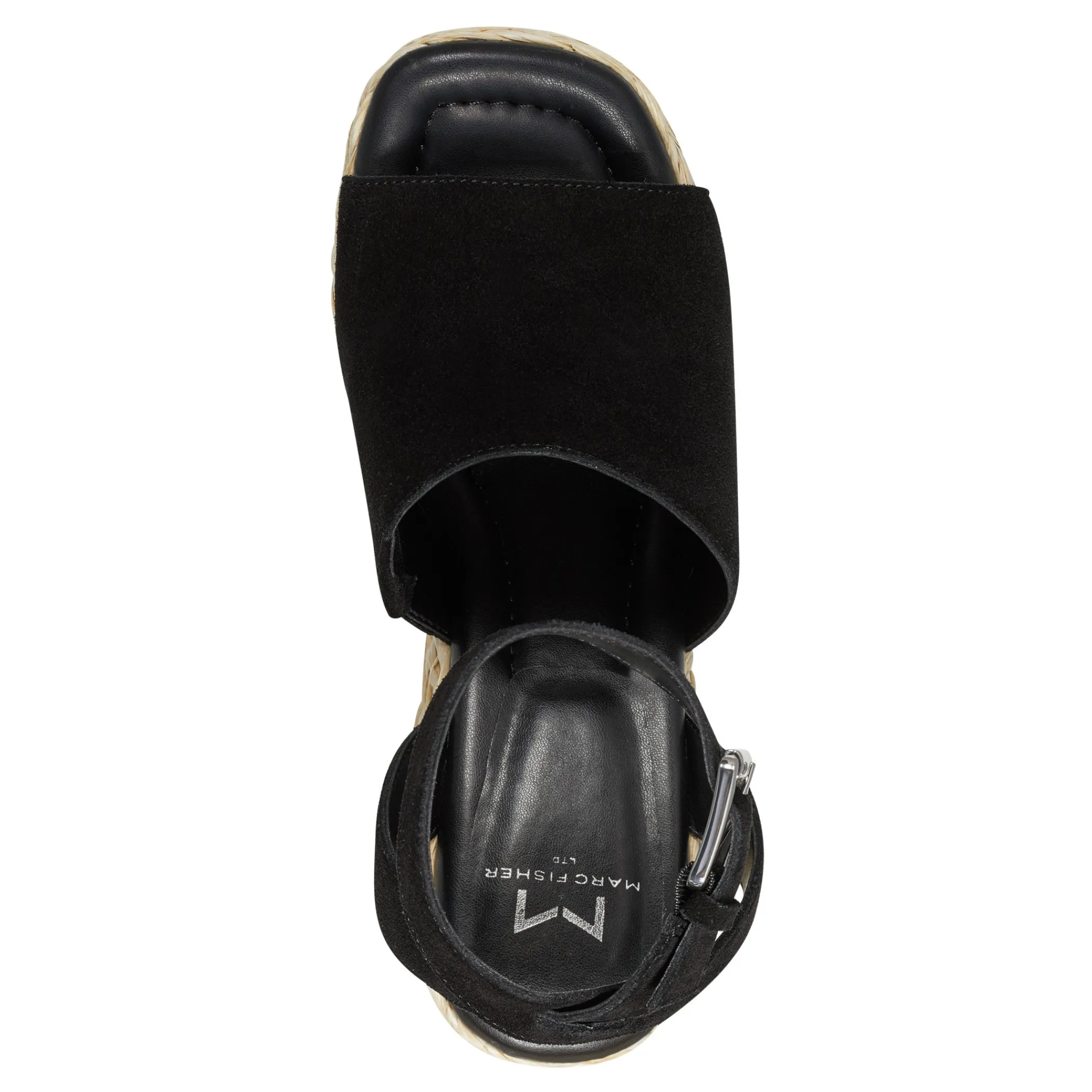 Fashion Marc Fisher Nelly Espadrille Wedge Sandal Black