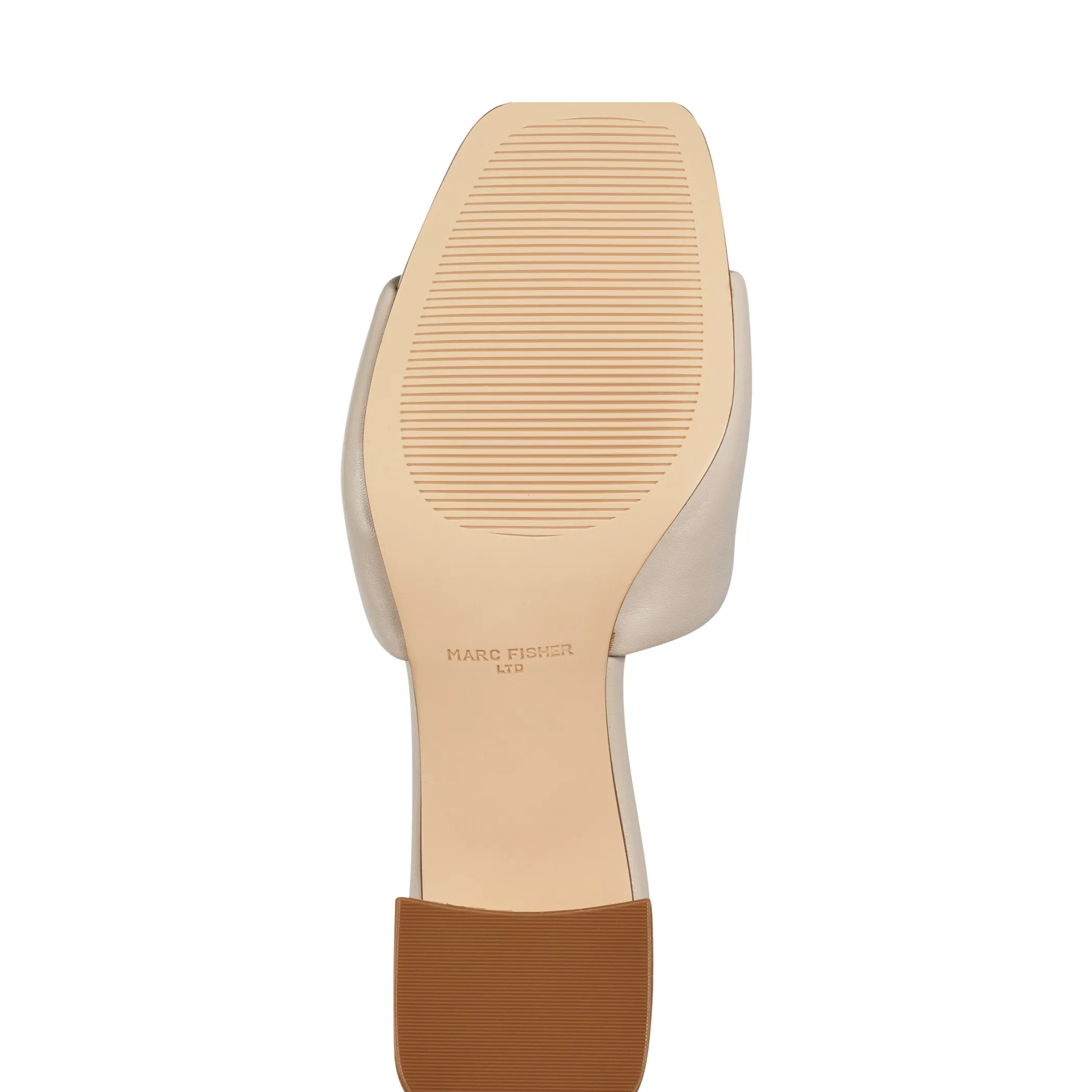 Hot Marc Fisher Nombra Block Heel Slide Sandal Light Natural