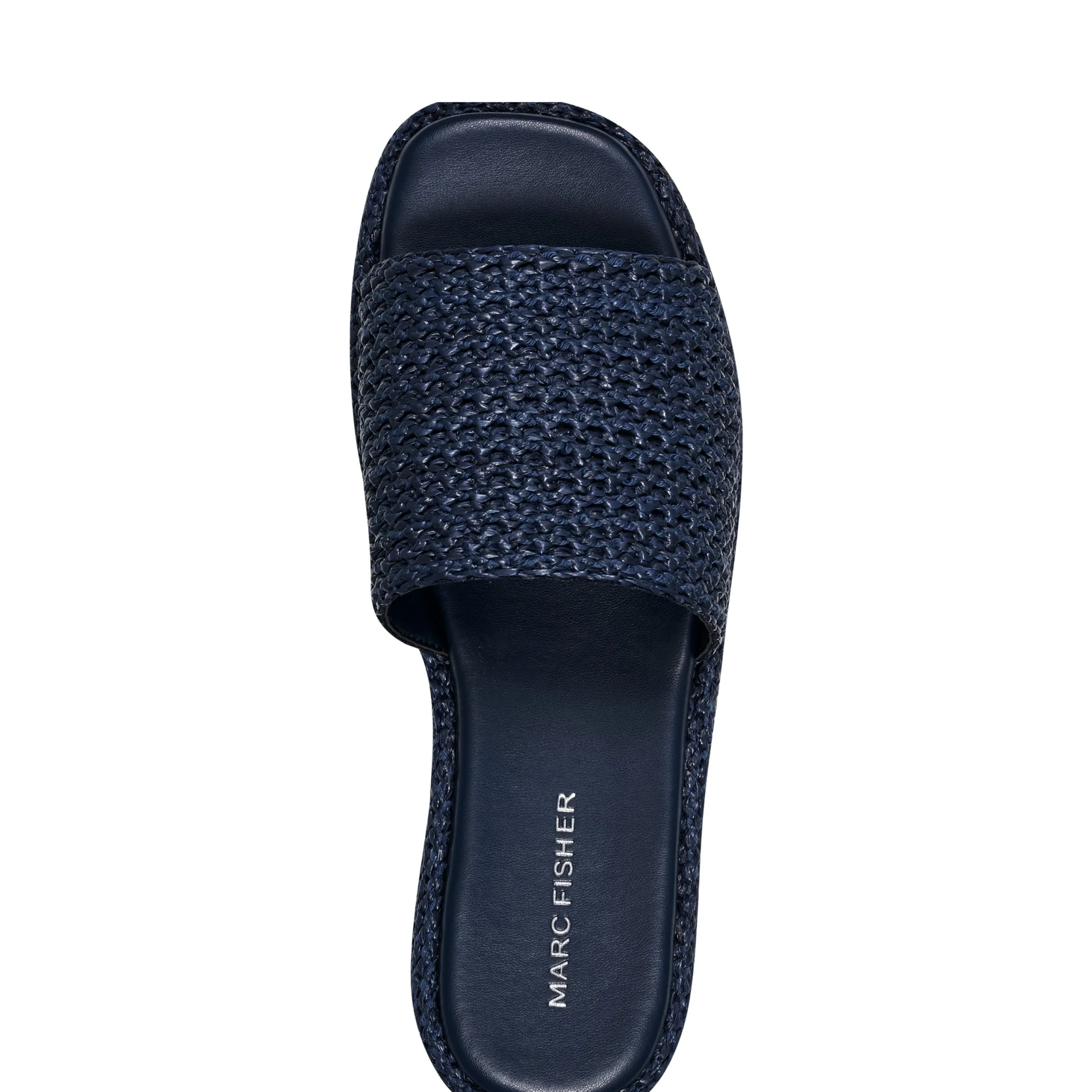 Discount Marc Fisher Pais Flatform Sandal Navy