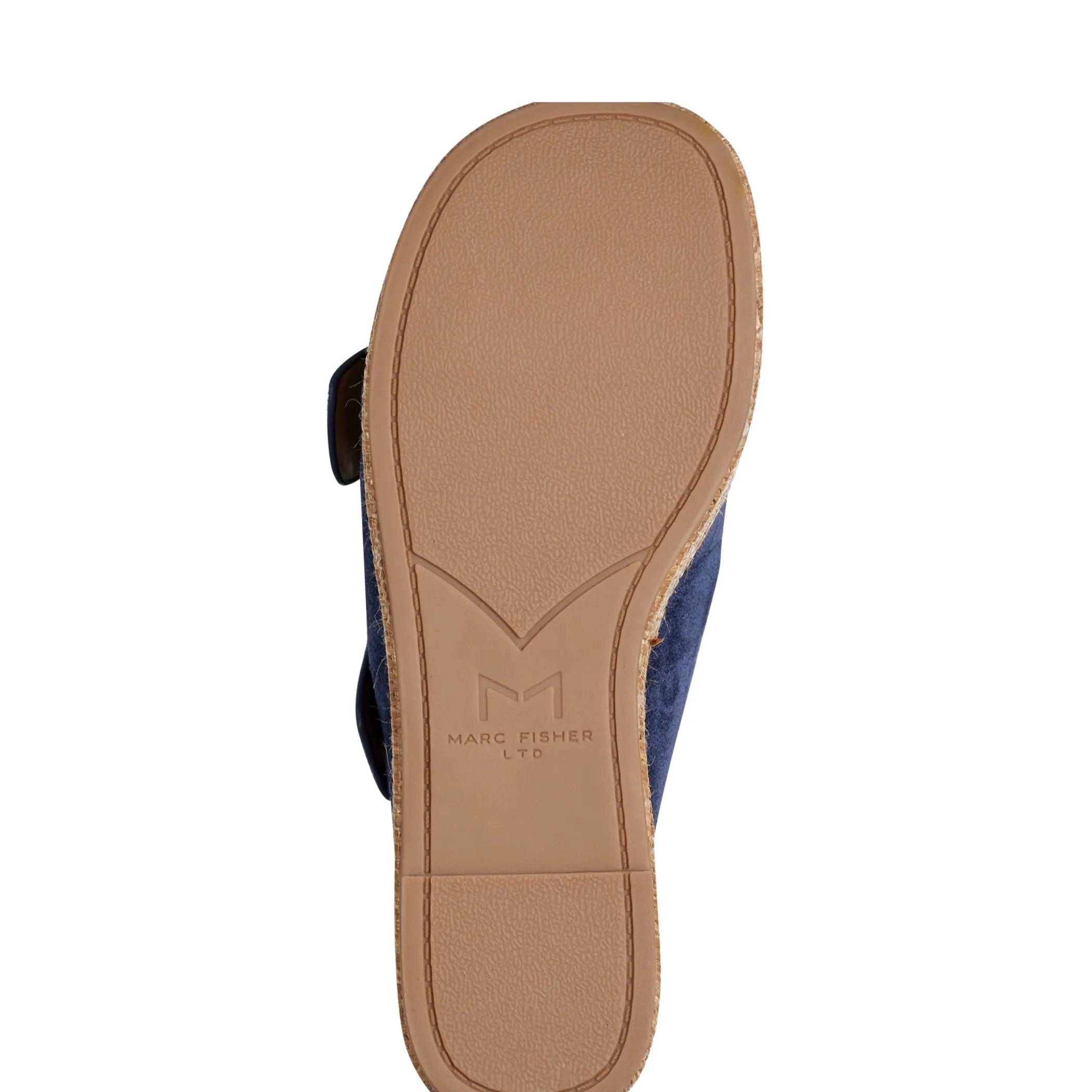 Best Marc Fisher Palery Platform Buckle Slide Sandal Navy Suede