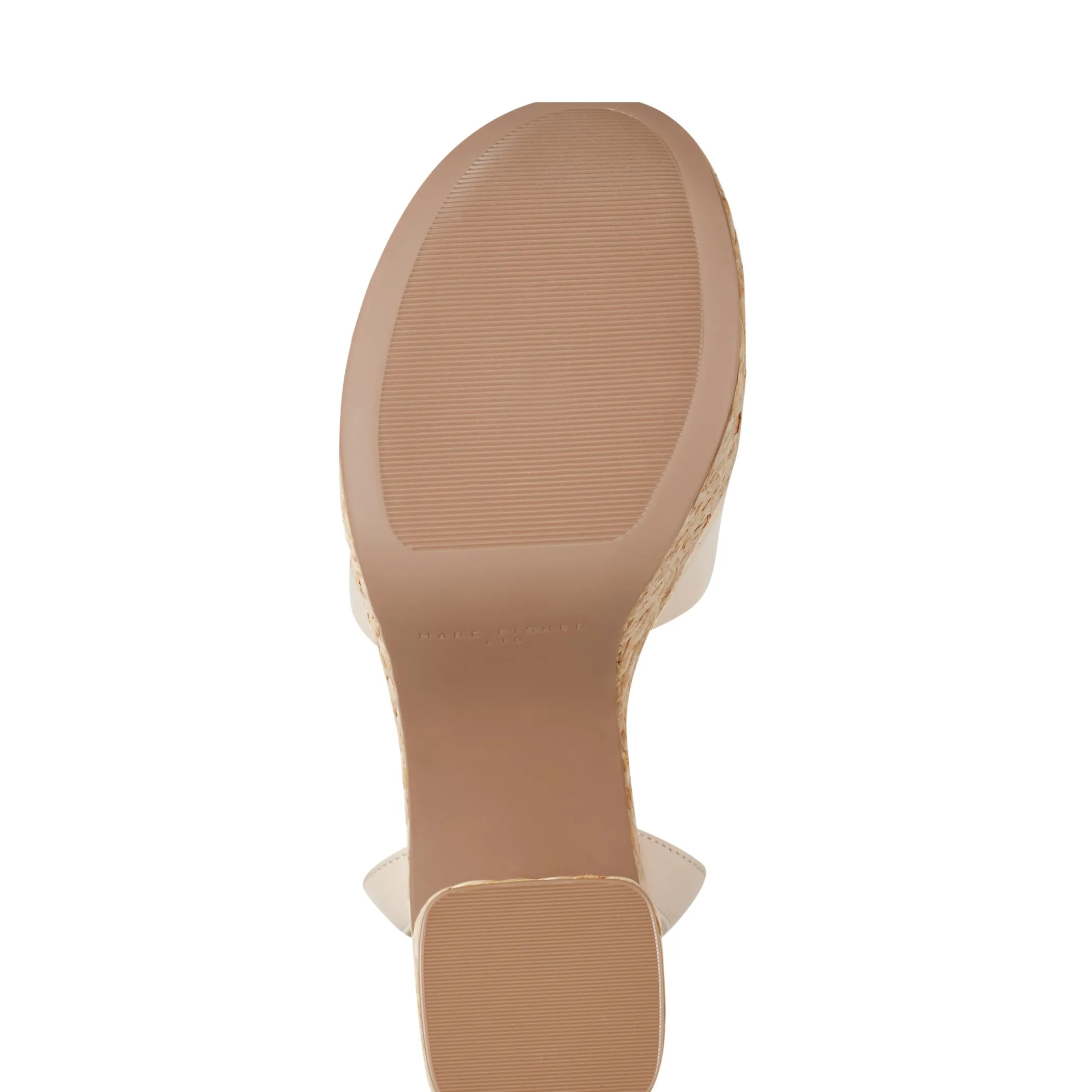 Flash Sale Marc Fisher Palyca Platform Espadrille Sandal Natural Leather