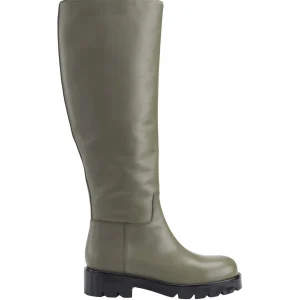 Online Marc Fisher Phidias Lugsole Boot Olive Leather
