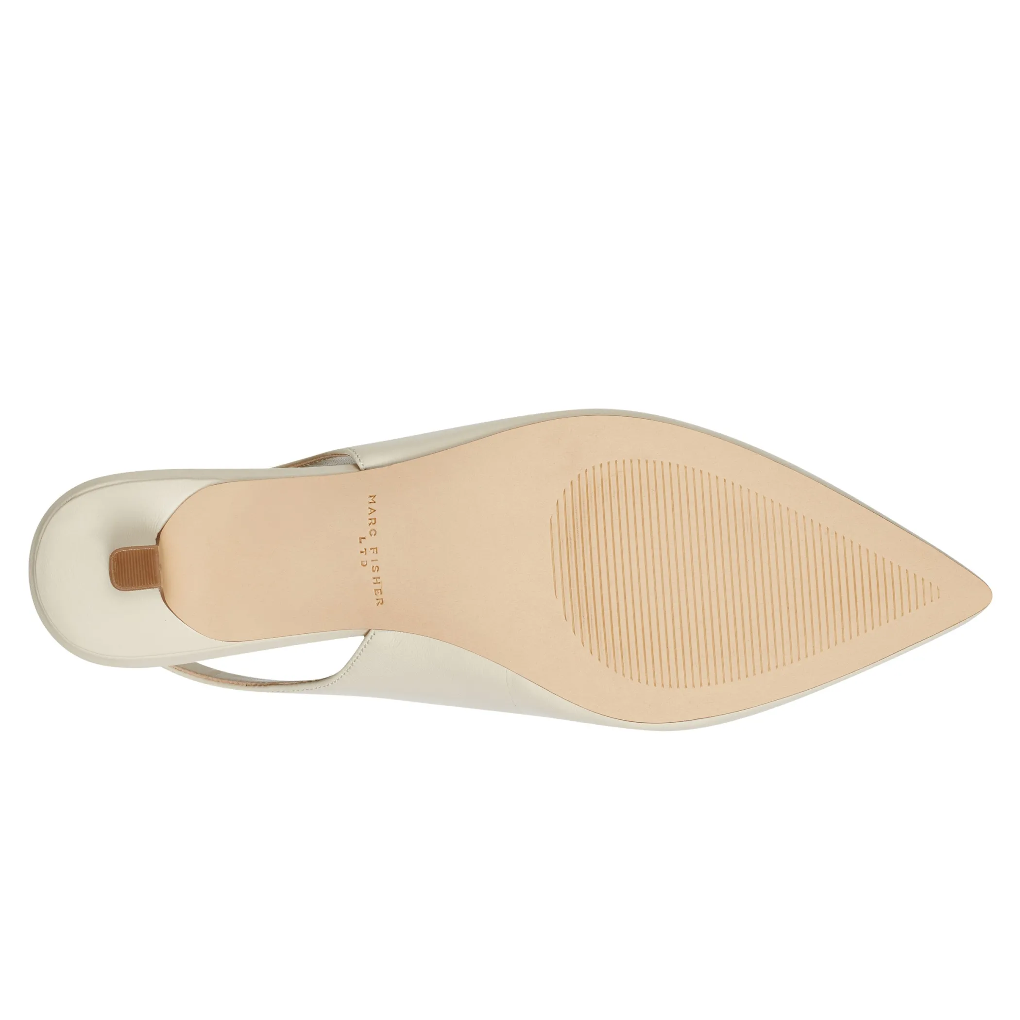 Discount Marc Fisher Posey Slingback Pump Chic Cream