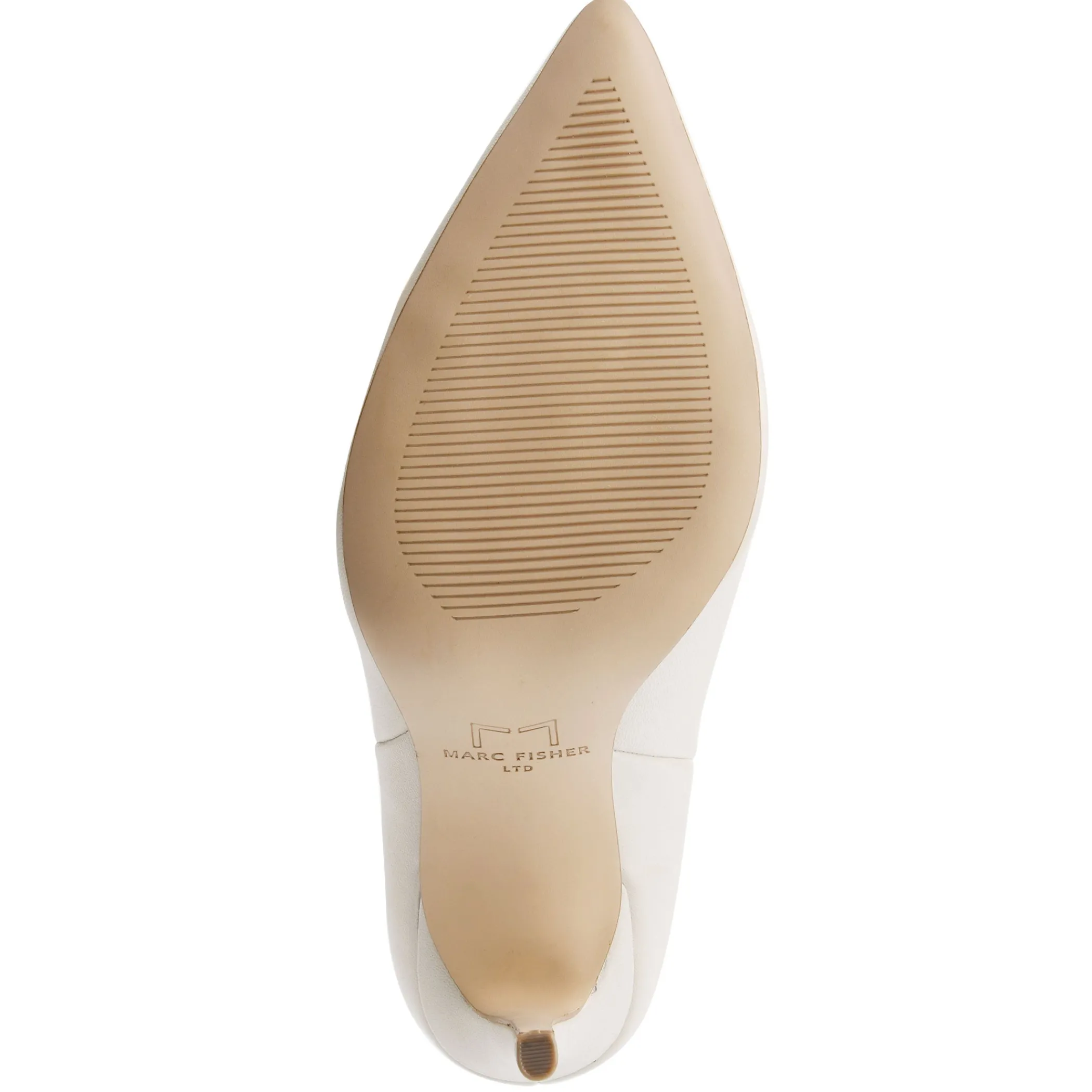 Sale Marc Fisher Rayya Dress Bootie Chic Cream Leather