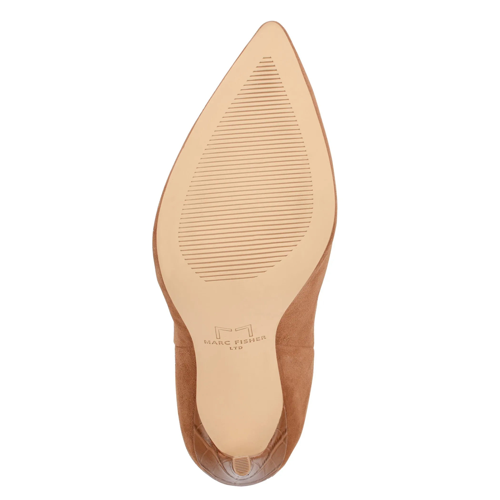 Cheap Marc Fisher Rayya Dress Bootie Dark Tan Suede