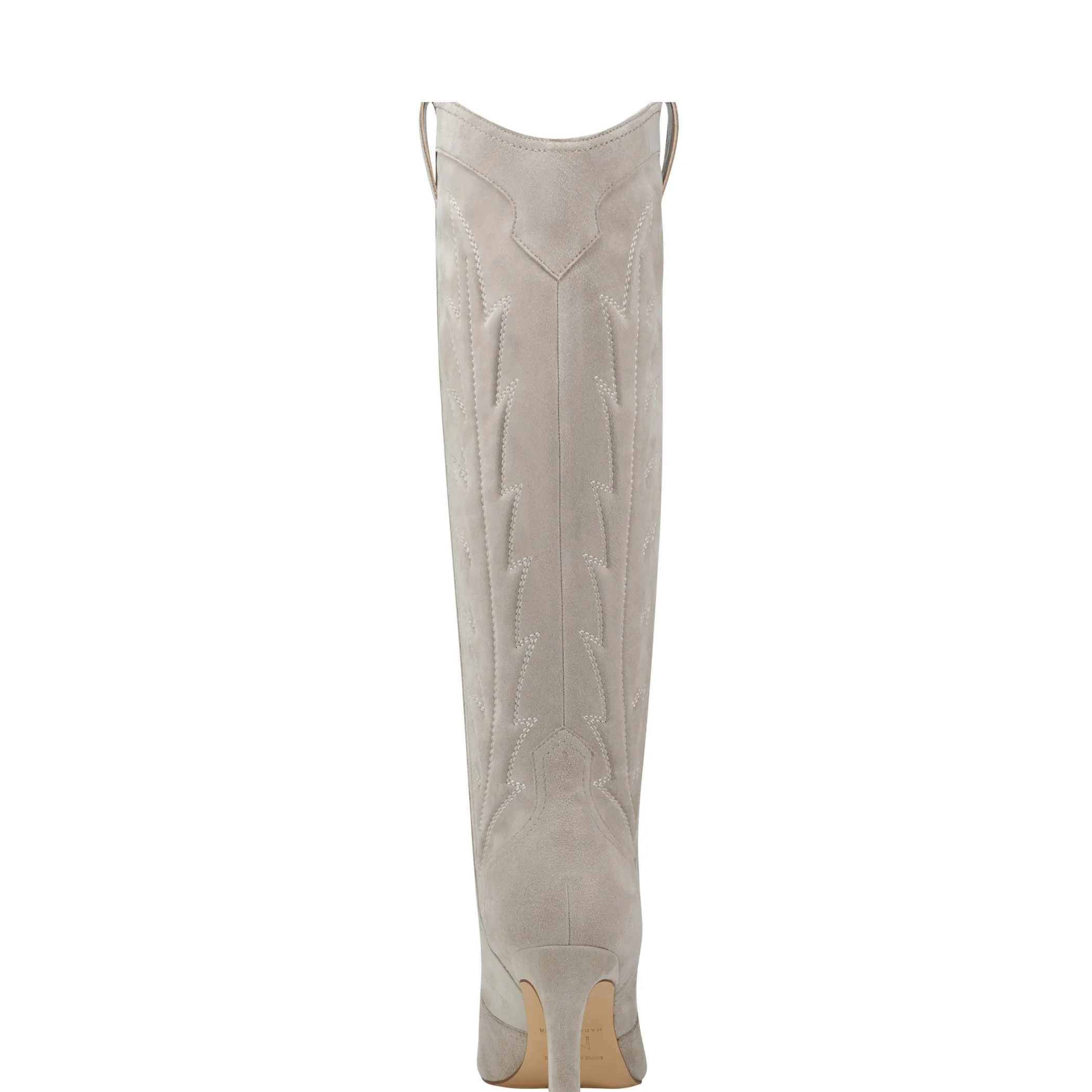 Online Marc Fisher Rolly Heeled Western Boot Taupe Suede