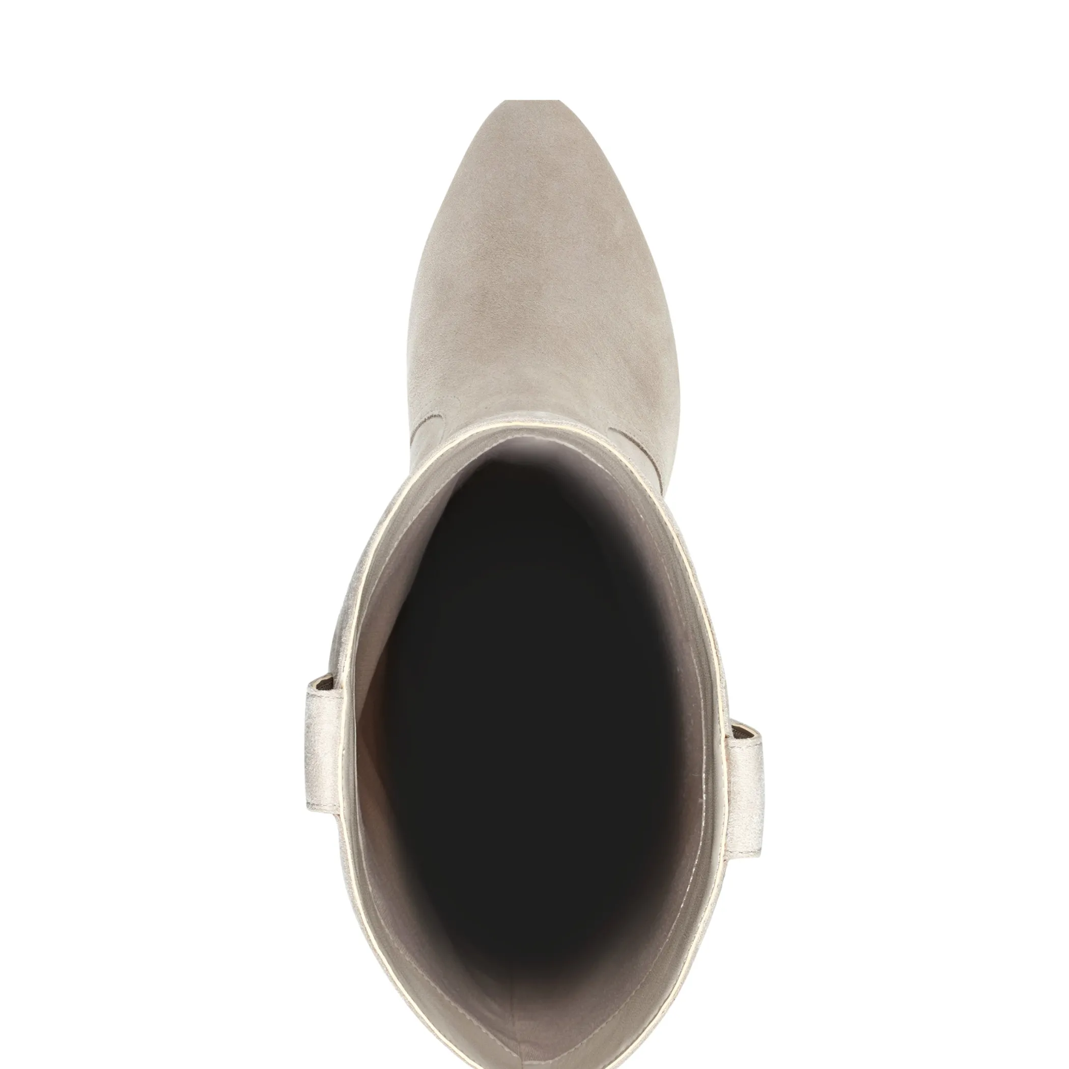 Online Marc Fisher Rolly Heeled Western Boot Taupe Suede