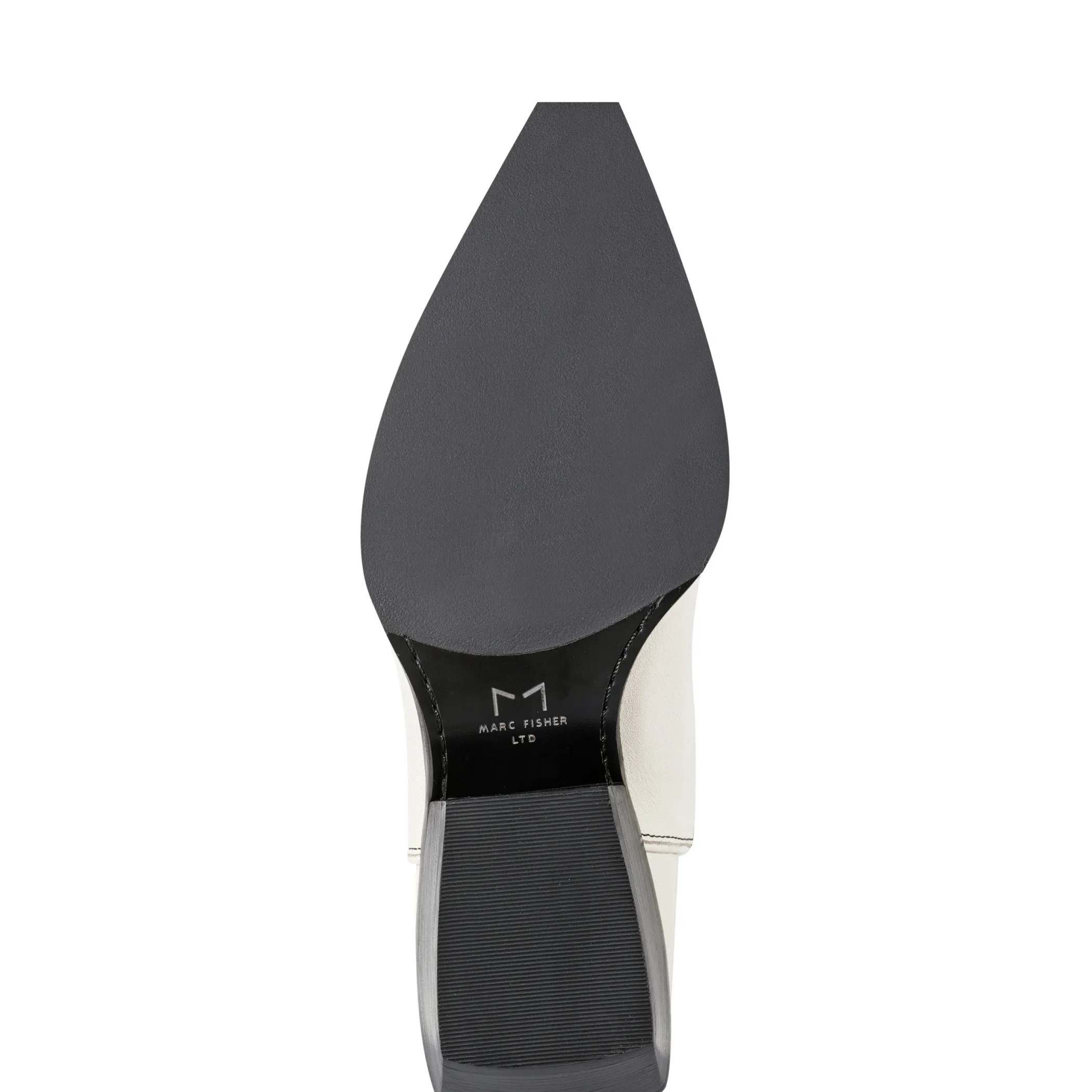 Best Sale Marc Fisher Roselle Western Boot Chic Cream Leather