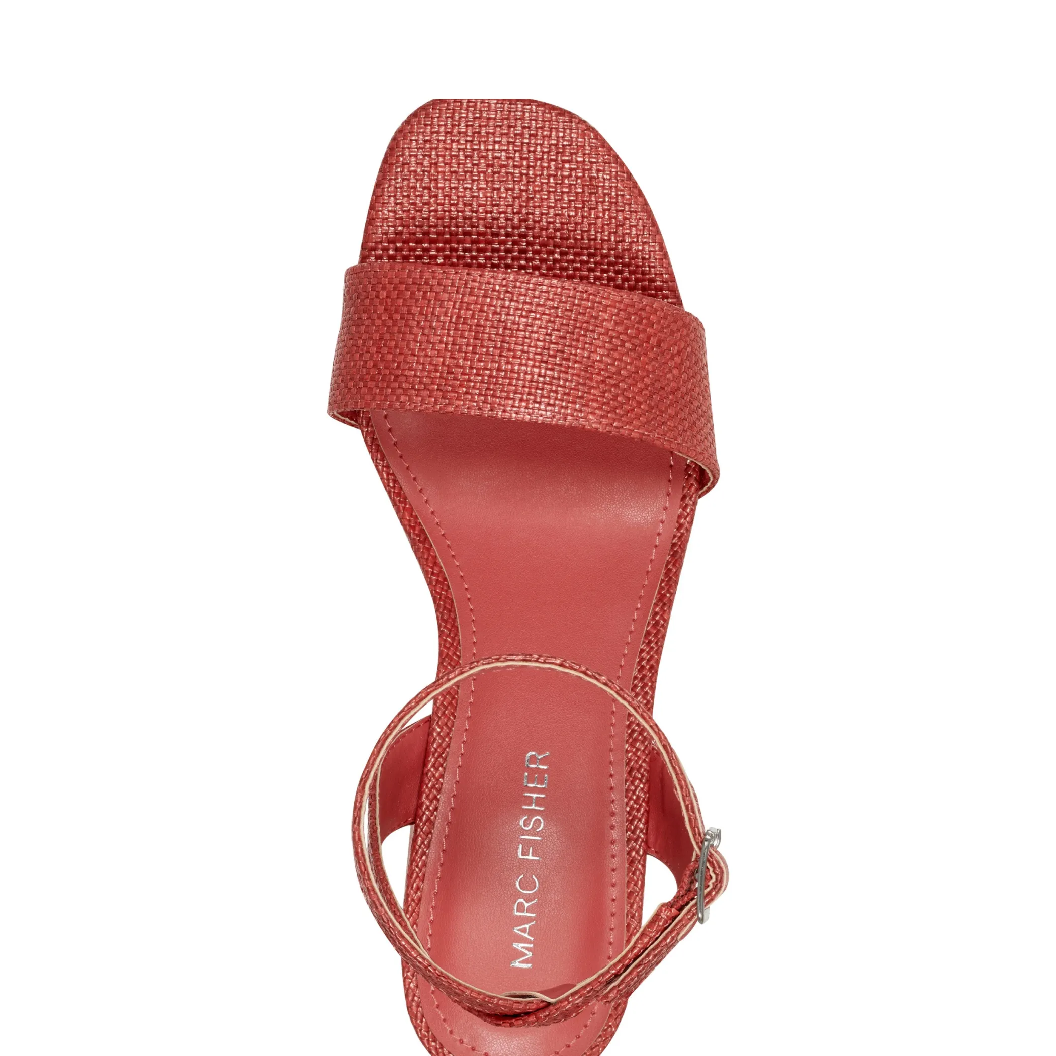 Outlet Marc Fisher Sadel Platform Sandal Medium Red