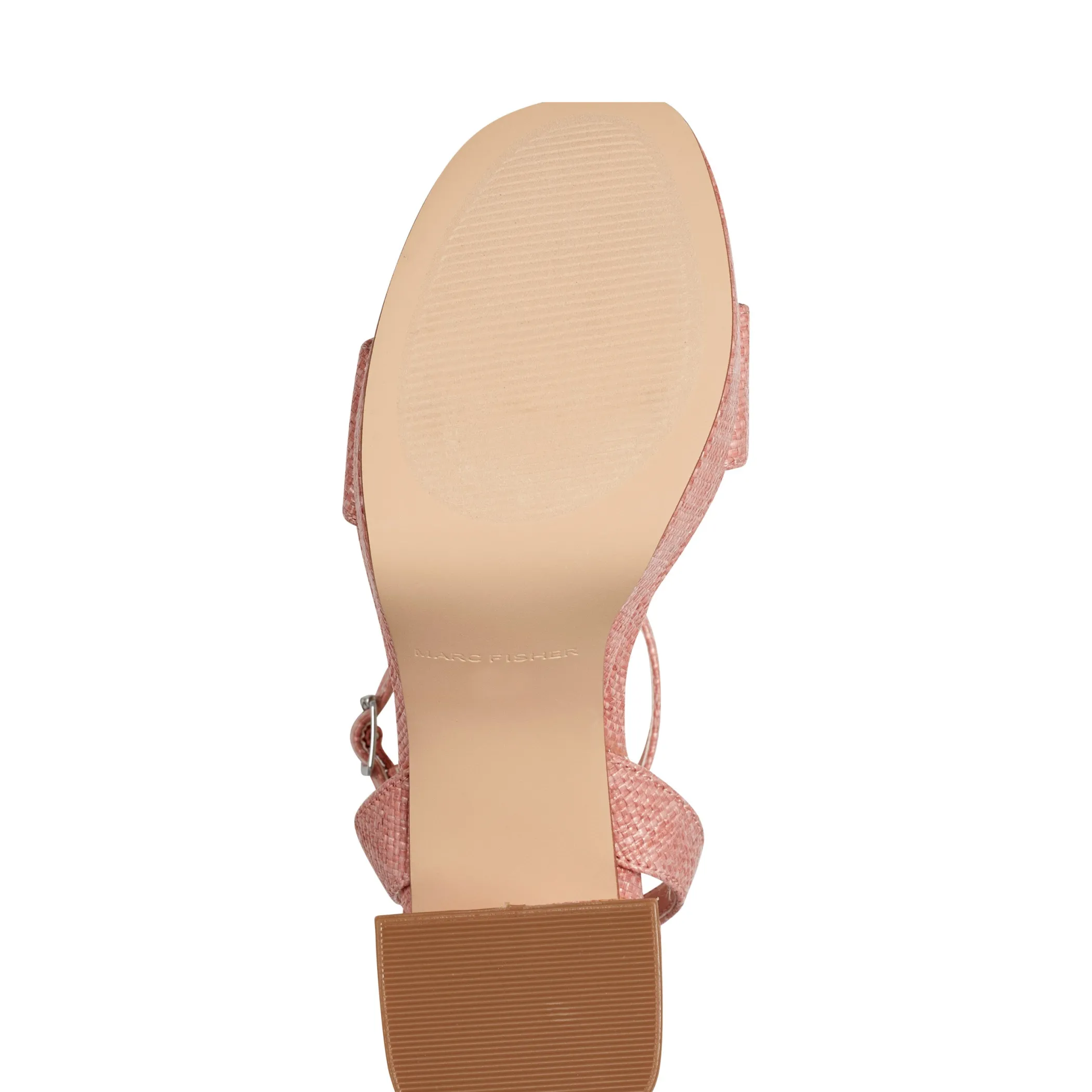 Clearance Marc Fisher Sadel Platform Sandal Orange
