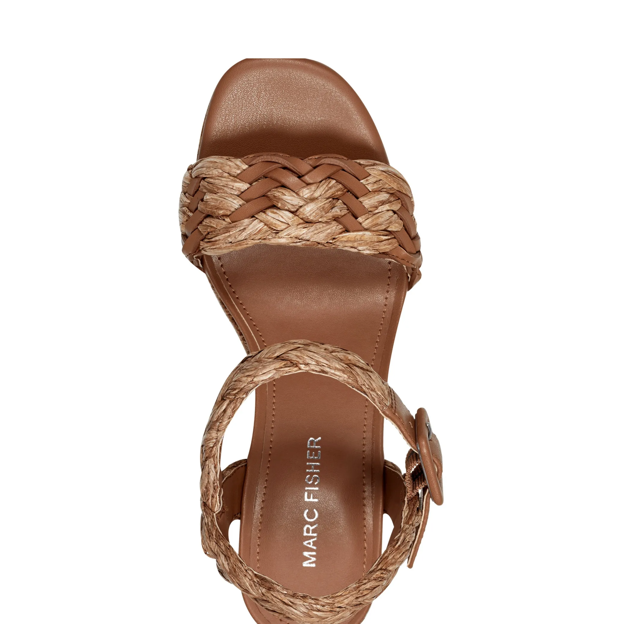 Outlet Marc Fisher Seclude Platform Sandal Brown