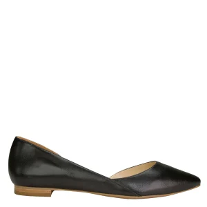 Best Marc Fisher Sunny D'Orsay Flat Black Leather