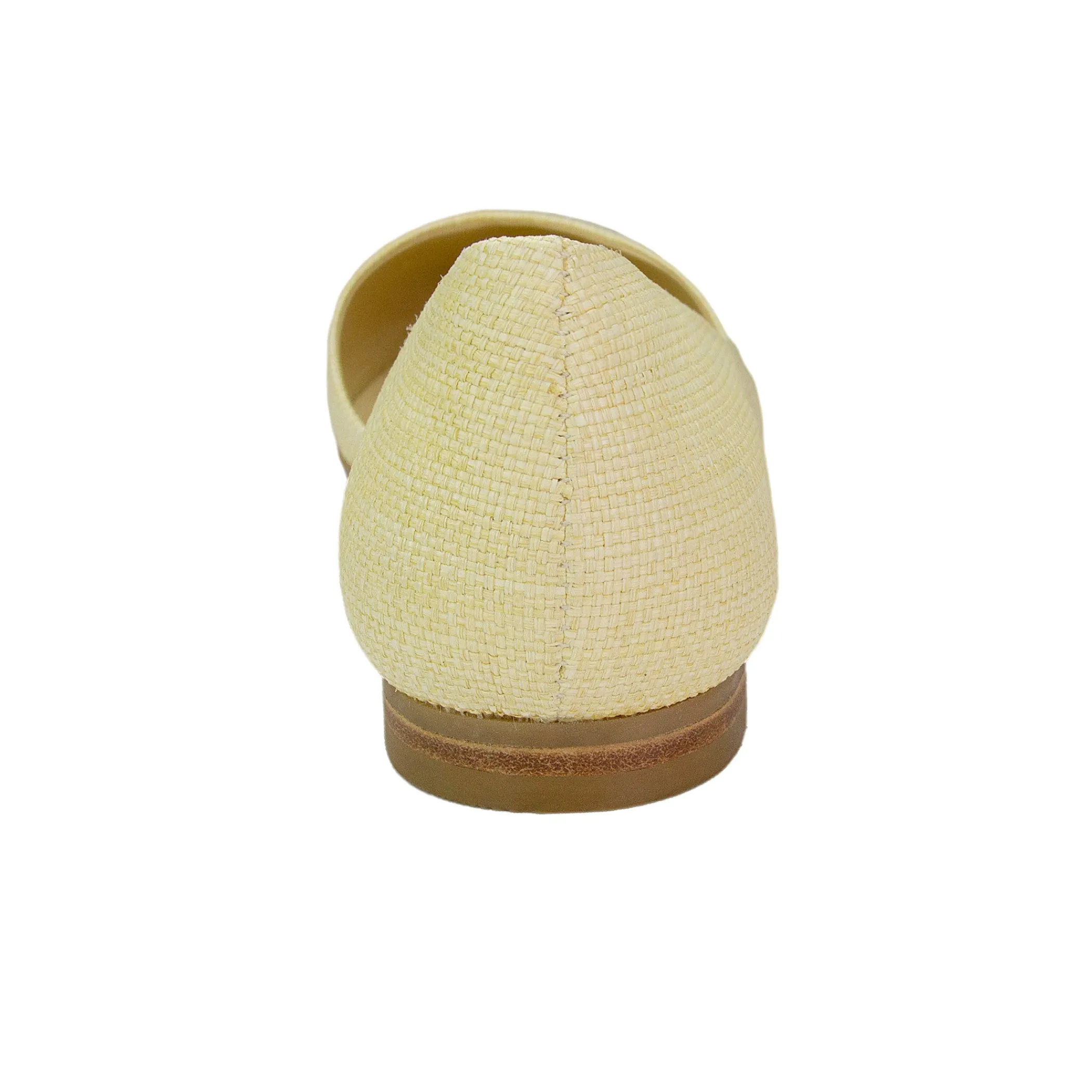 Sale Marc Fisher Sunny Woven D'Orsay Flat Beige